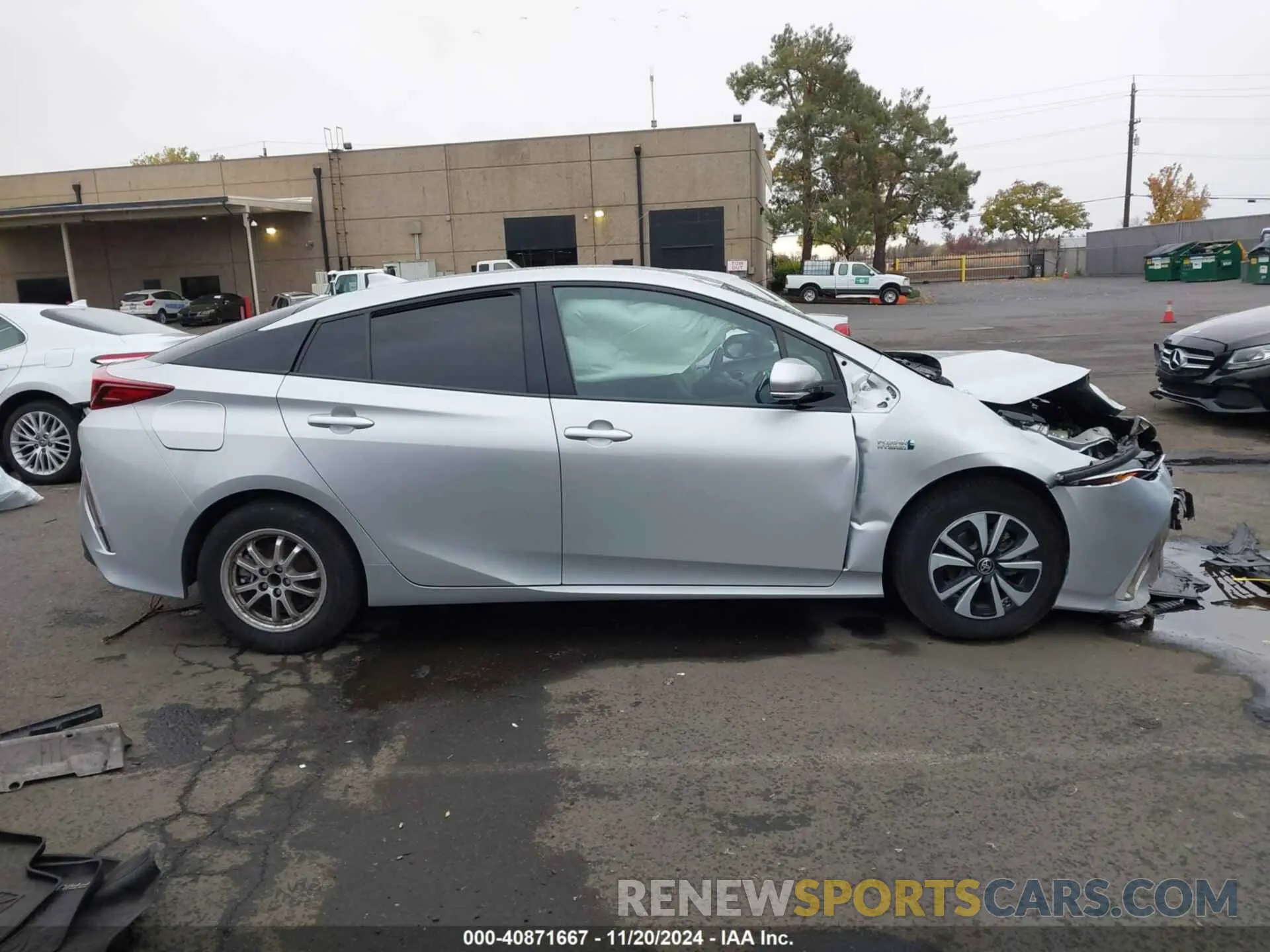 14 Photograph of a damaged car JTDKARFP0K3111891 TOYOTA PRIUS PRIME 2019