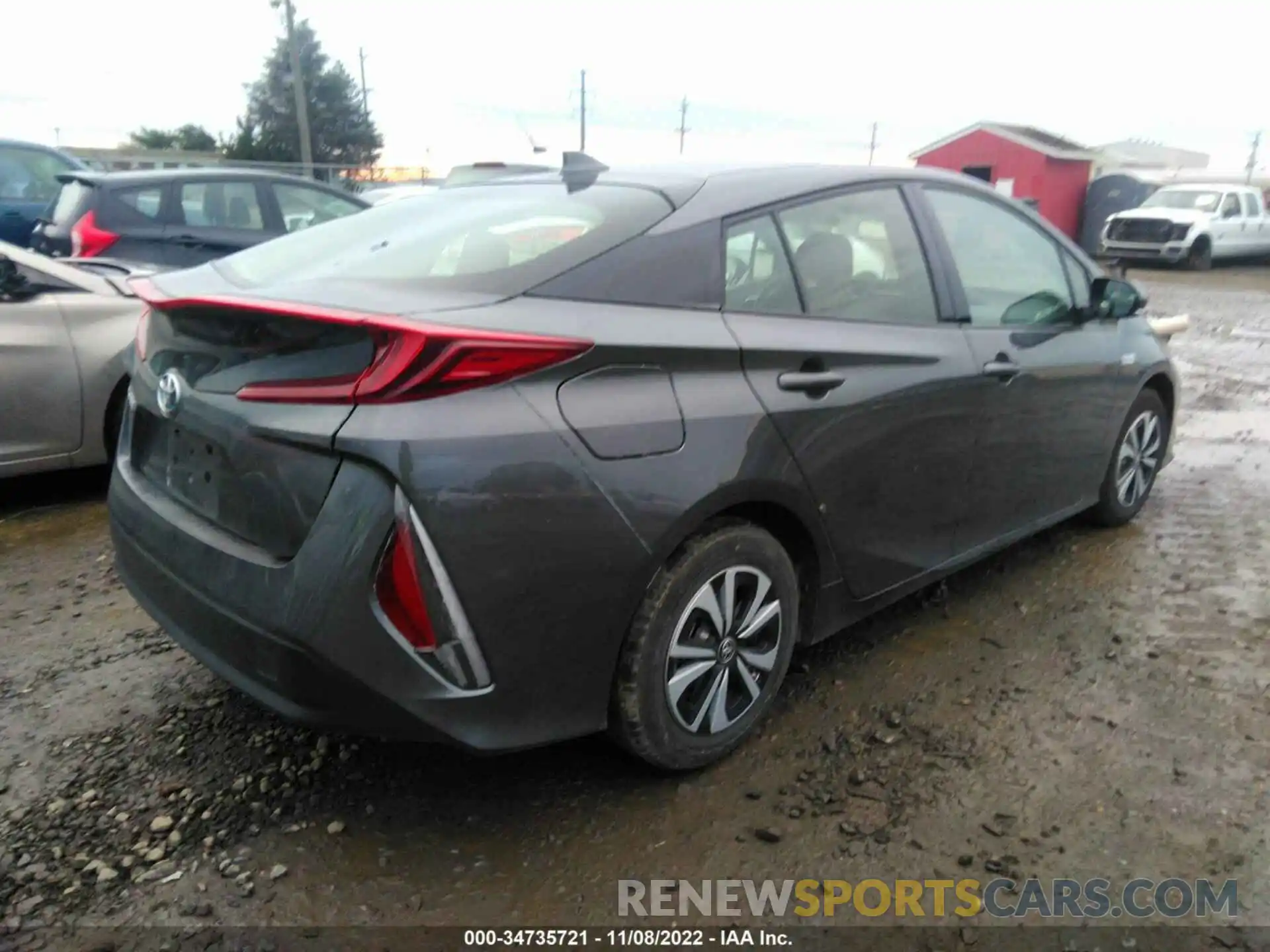 4 Photograph of a damaged car JTDKARFP0K3117884 TOYOTA PRIUS PRIME 2019