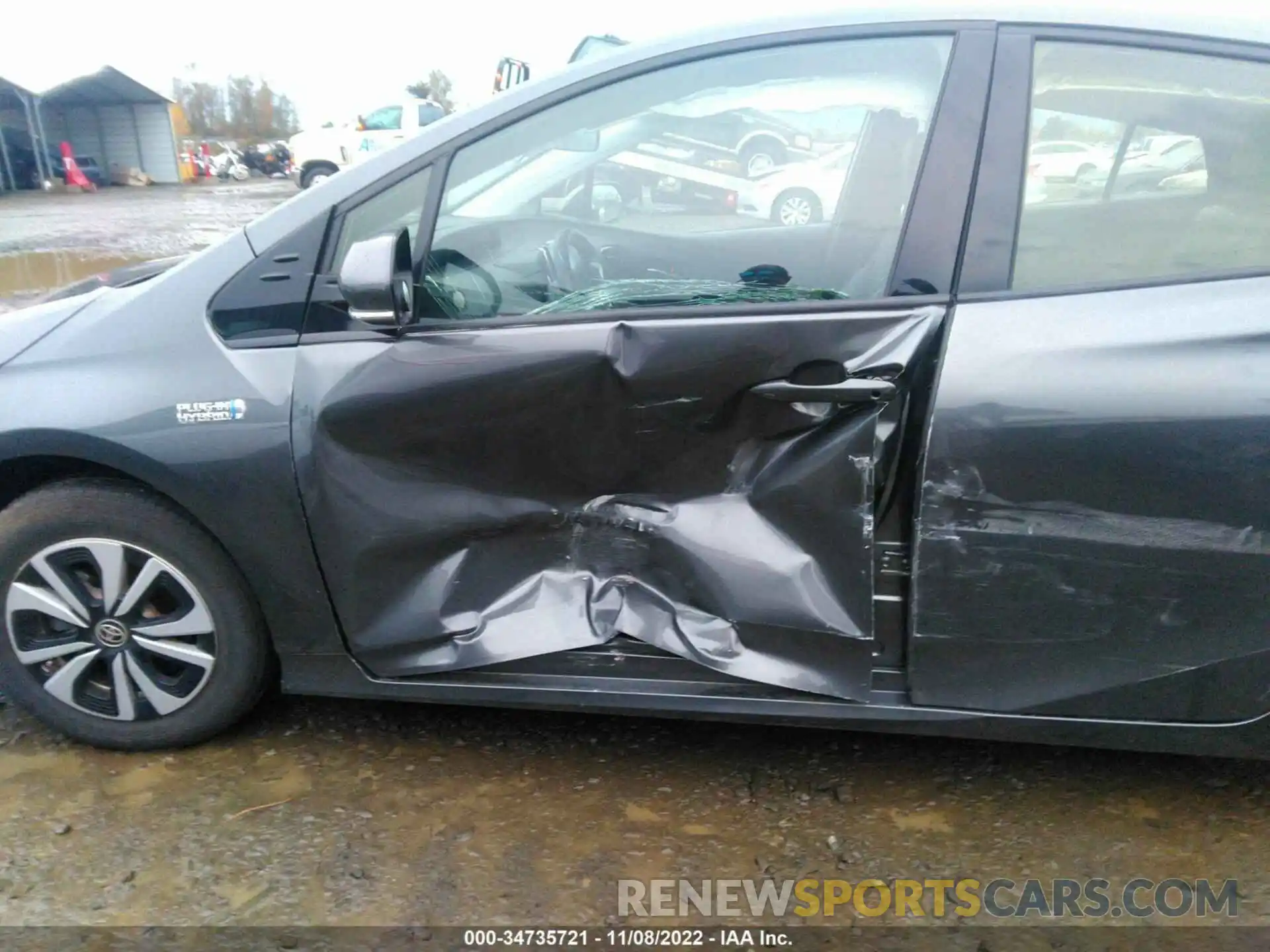 6 Photograph of a damaged car JTDKARFP0K3117884 TOYOTA PRIUS PRIME 2019