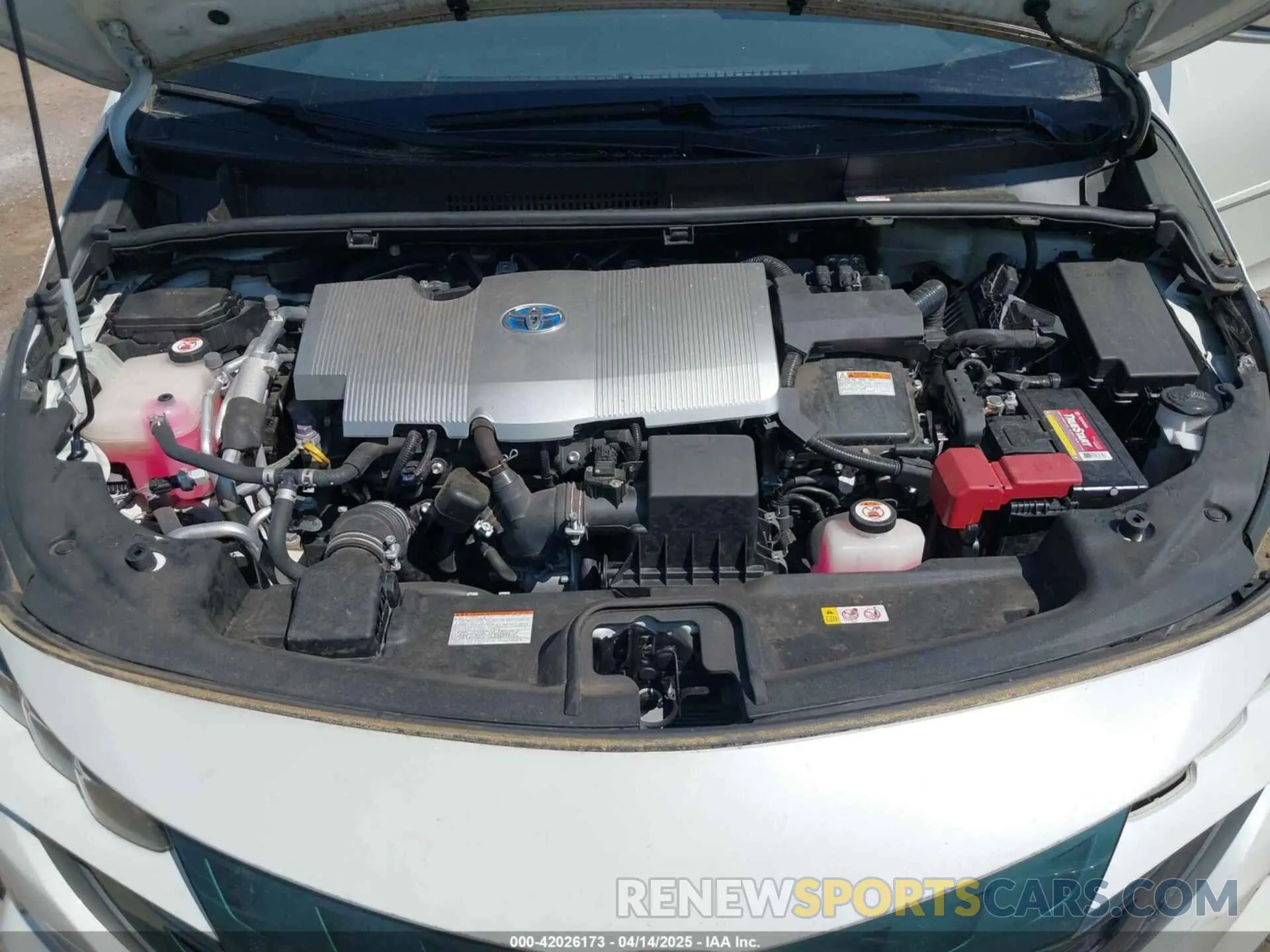 10 Photograph of a damaged car JTDKARFP1K3116470 TOYOTA PRIUS PRIME 2019