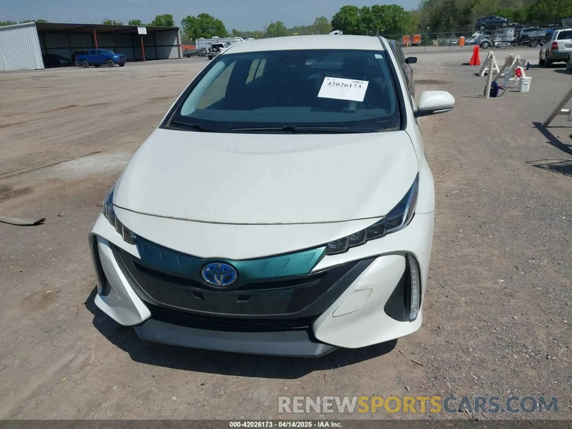 12 Photograph of a damaged car JTDKARFP1K3116470 TOYOTA PRIUS PRIME 2019