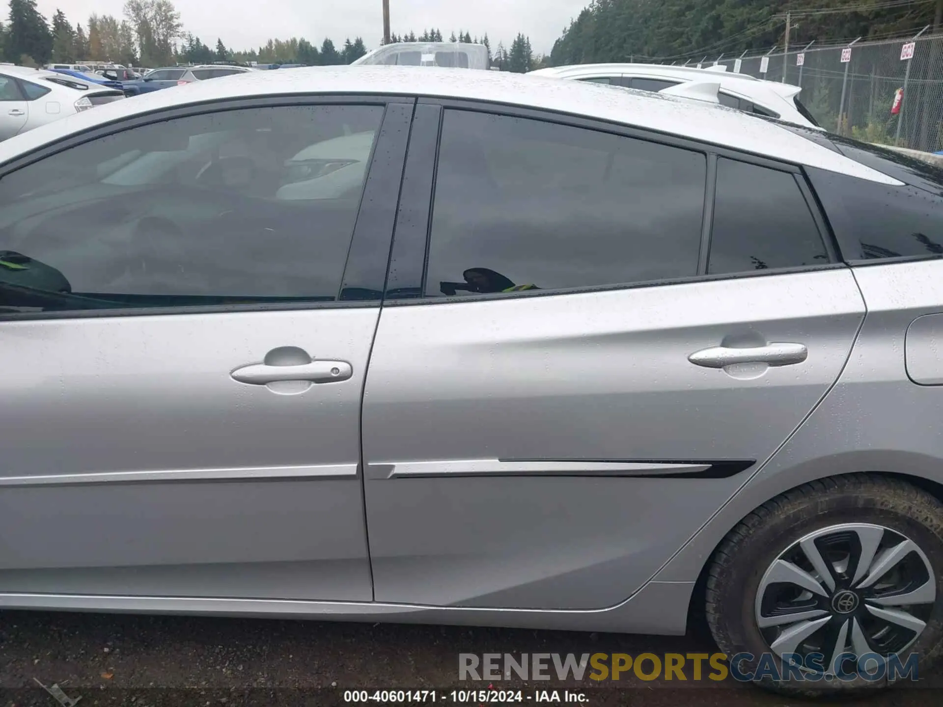 15 Photograph of a damaged car JTDKARFP2K3113593 TOYOTA PRIUS PRIME 2019