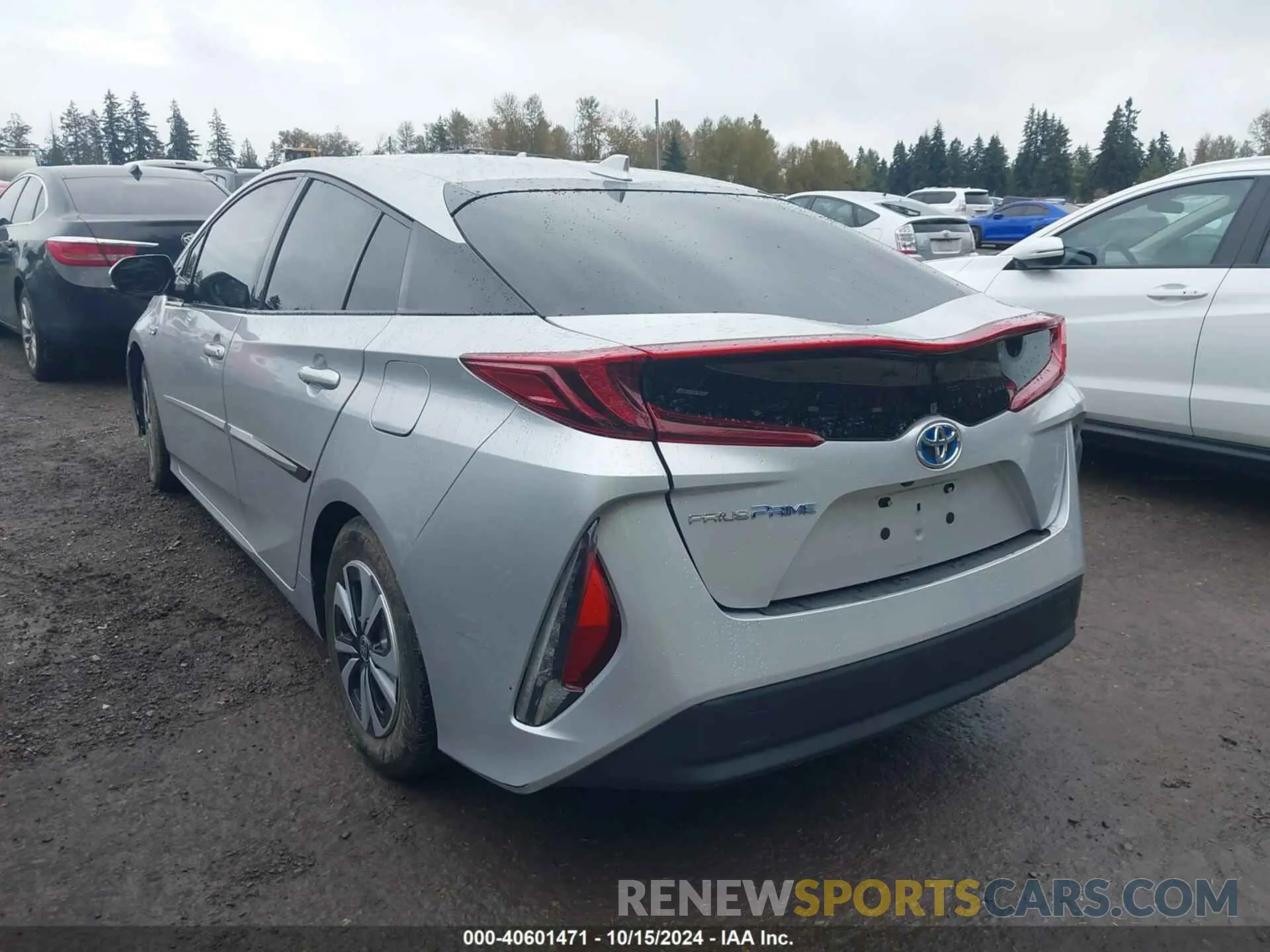 3 Photograph of a damaged car JTDKARFP2K3113593 TOYOTA PRIUS PRIME 2019