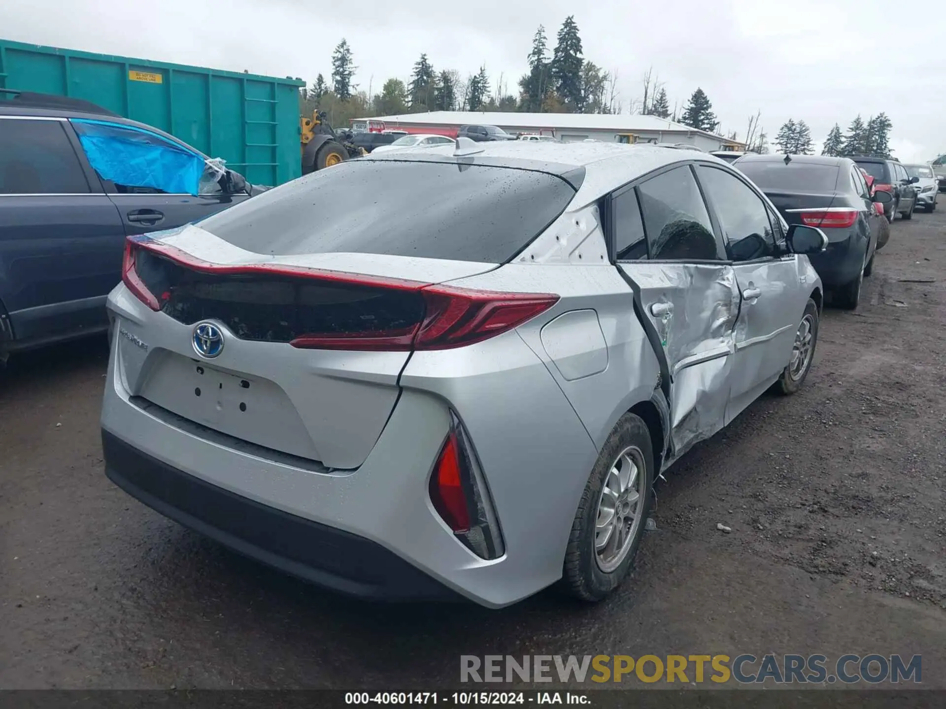 4 Photograph of a damaged car JTDKARFP2K3113593 TOYOTA PRIUS PRIME 2019