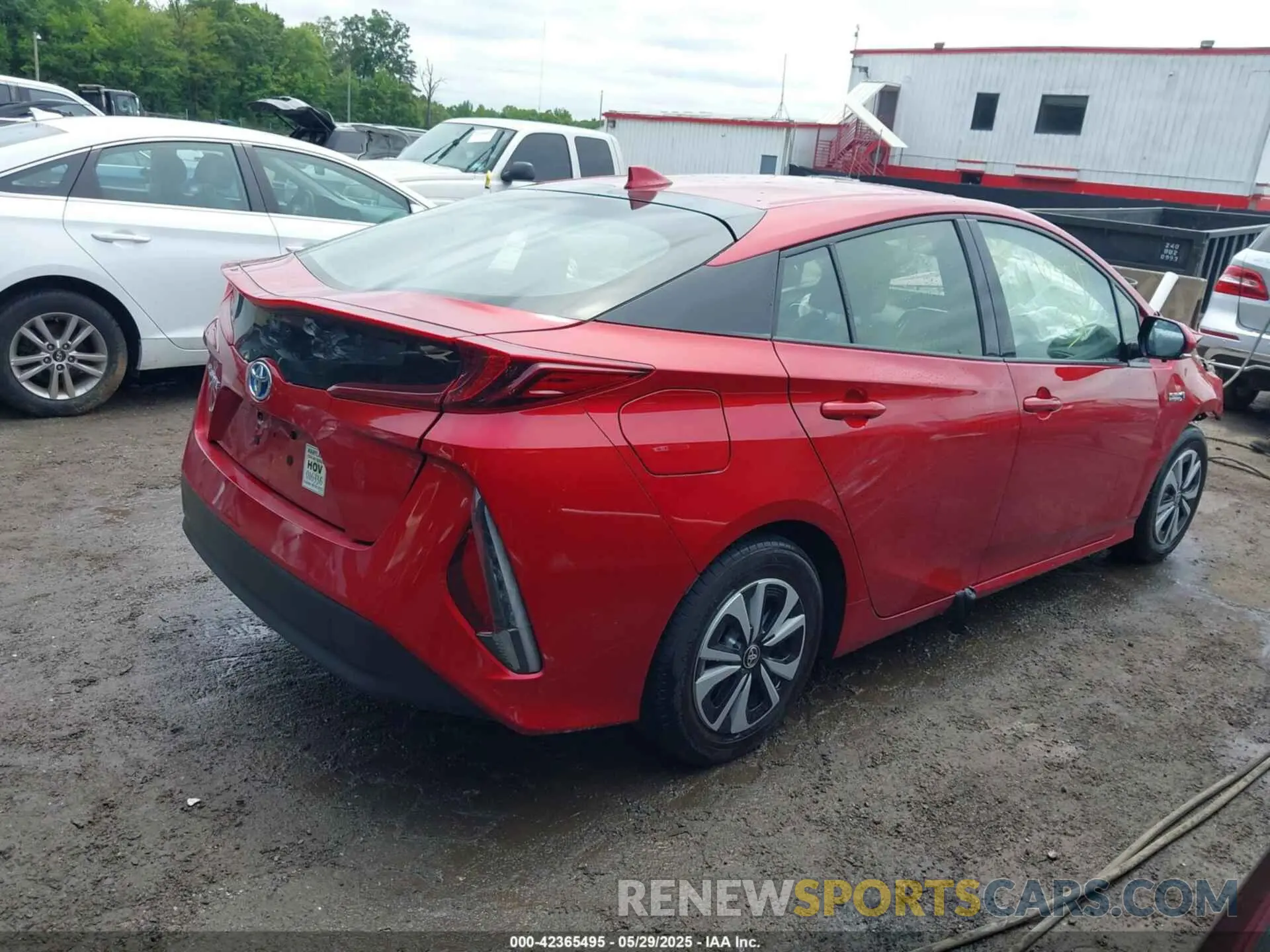 4 Photograph of a damaged car JTDKARFP3K3109147 TOYOTA PRIUS PRIME 2019