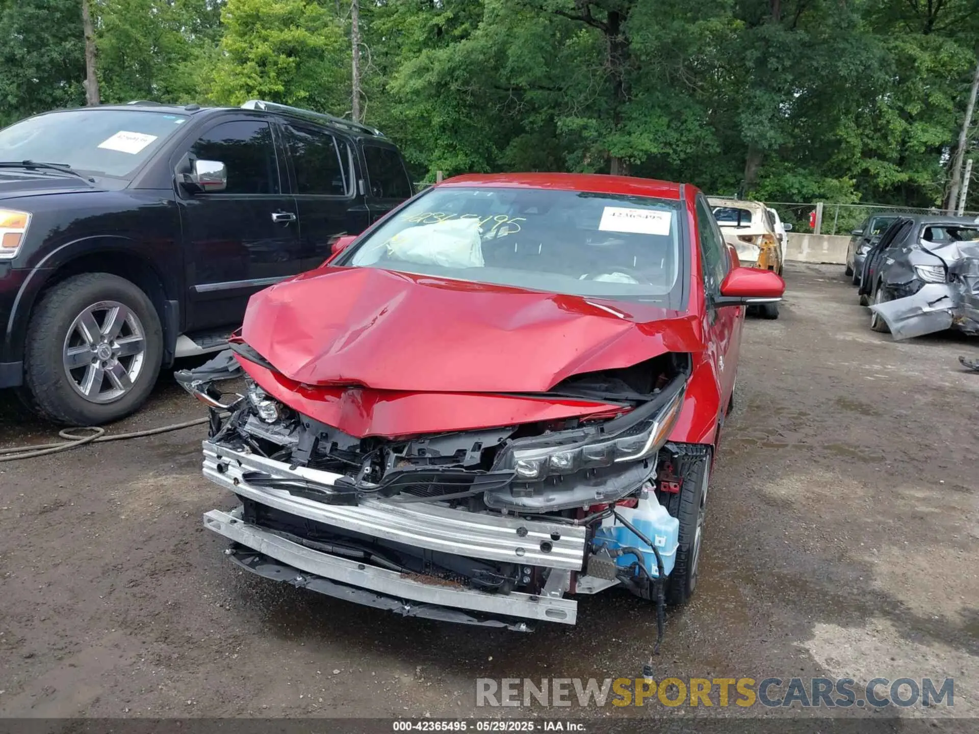 6 Photograph of a damaged car JTDKARFP3K3109147 TOYOTA PRIUS PRIME 2019