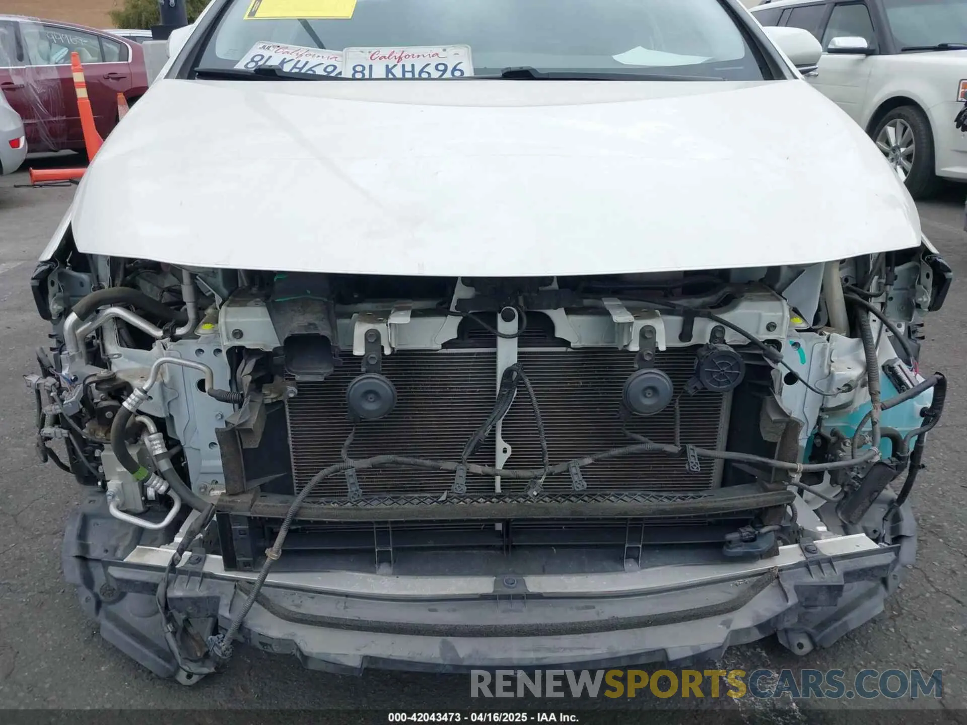 6 Photograph of a damaged car JTDKARFP3K3113540 TOYOTA PRIUS PRIME 2019
