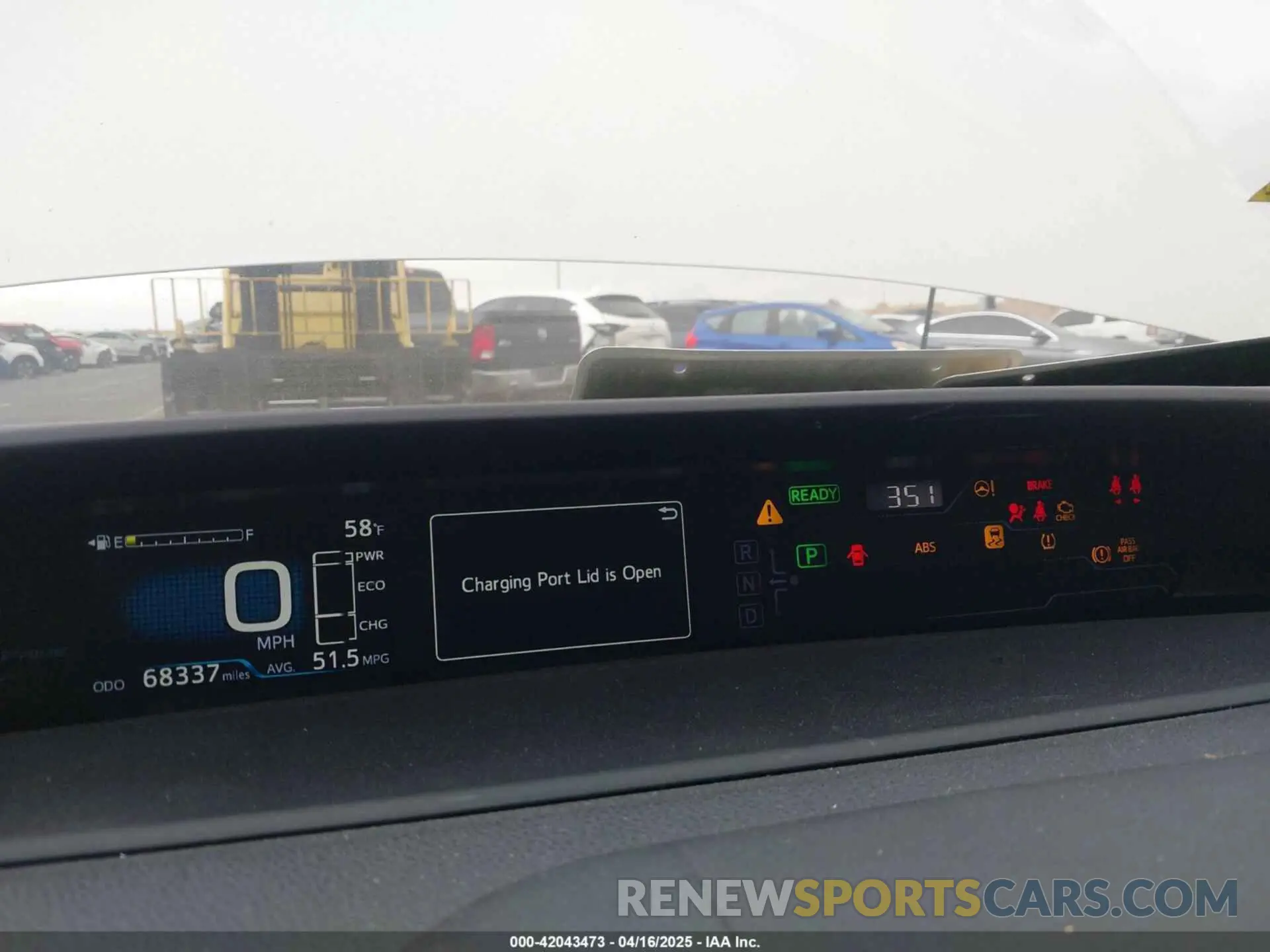 7 Photograph of a damaged car JTDKARFP3K3113540 TOYOTA PRIUS PRIME 2019