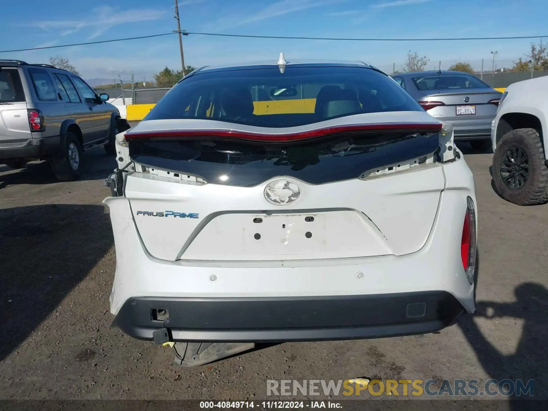 17 Photograph of a damaged car JTDKARFP3K3116714 TOYOTA PRIUS PRIME 2019