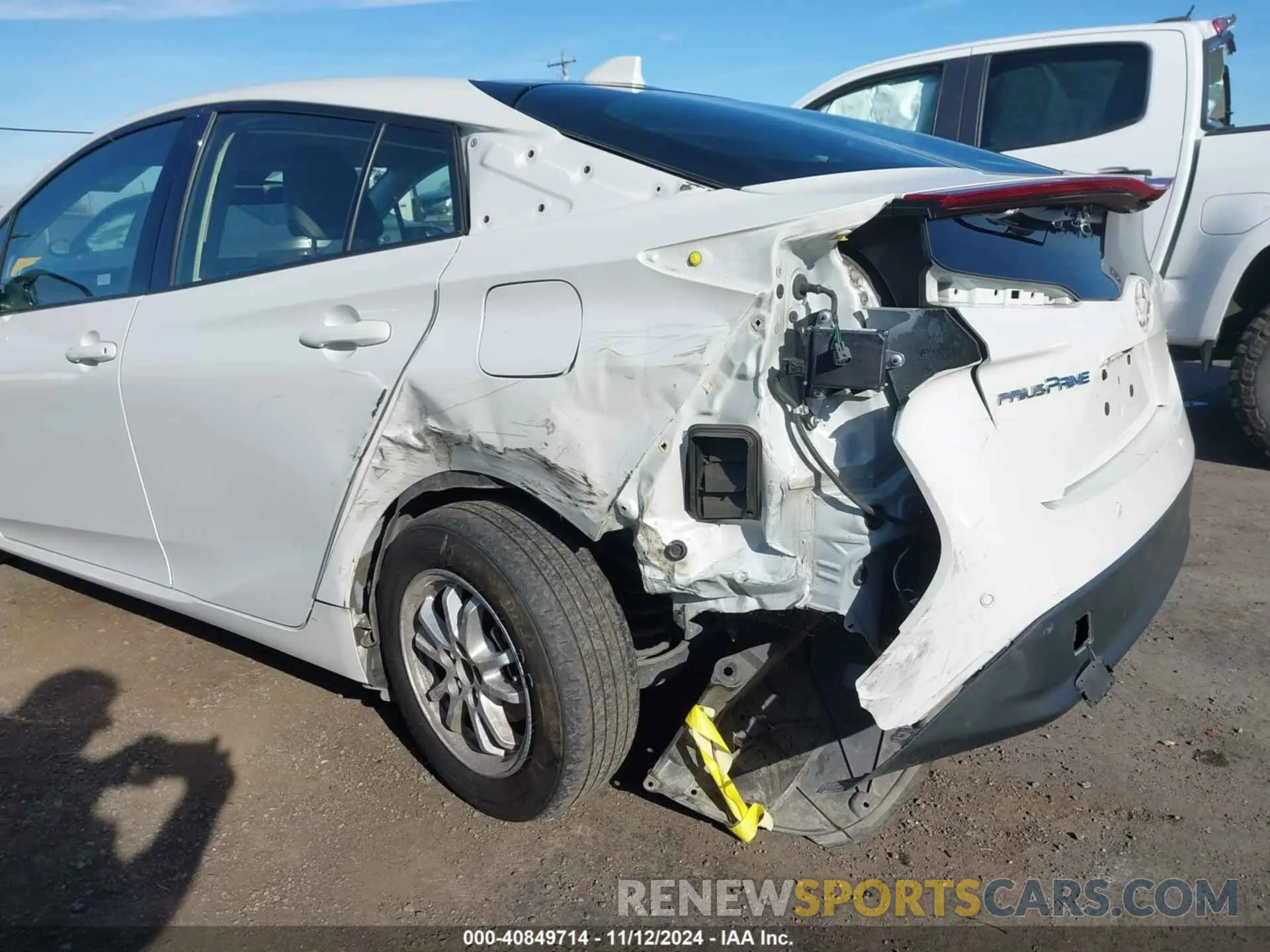 6 Photograph of a damaged car JTDKARFP3K3116714 TOYOTA PRIUS PRIME 2019