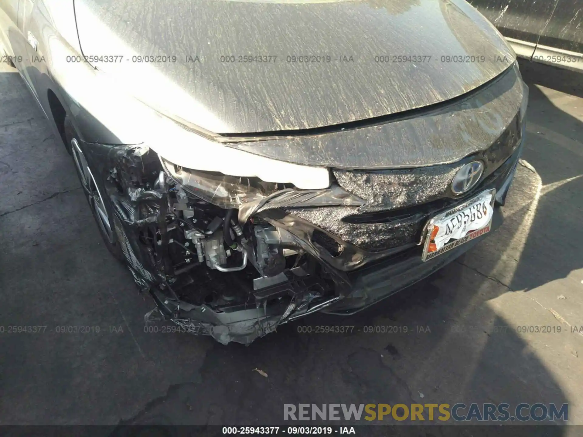 6 Photograph of a damaged car JTDKARFP3K3119418 TOYOTA PRIUS PRIME 2019