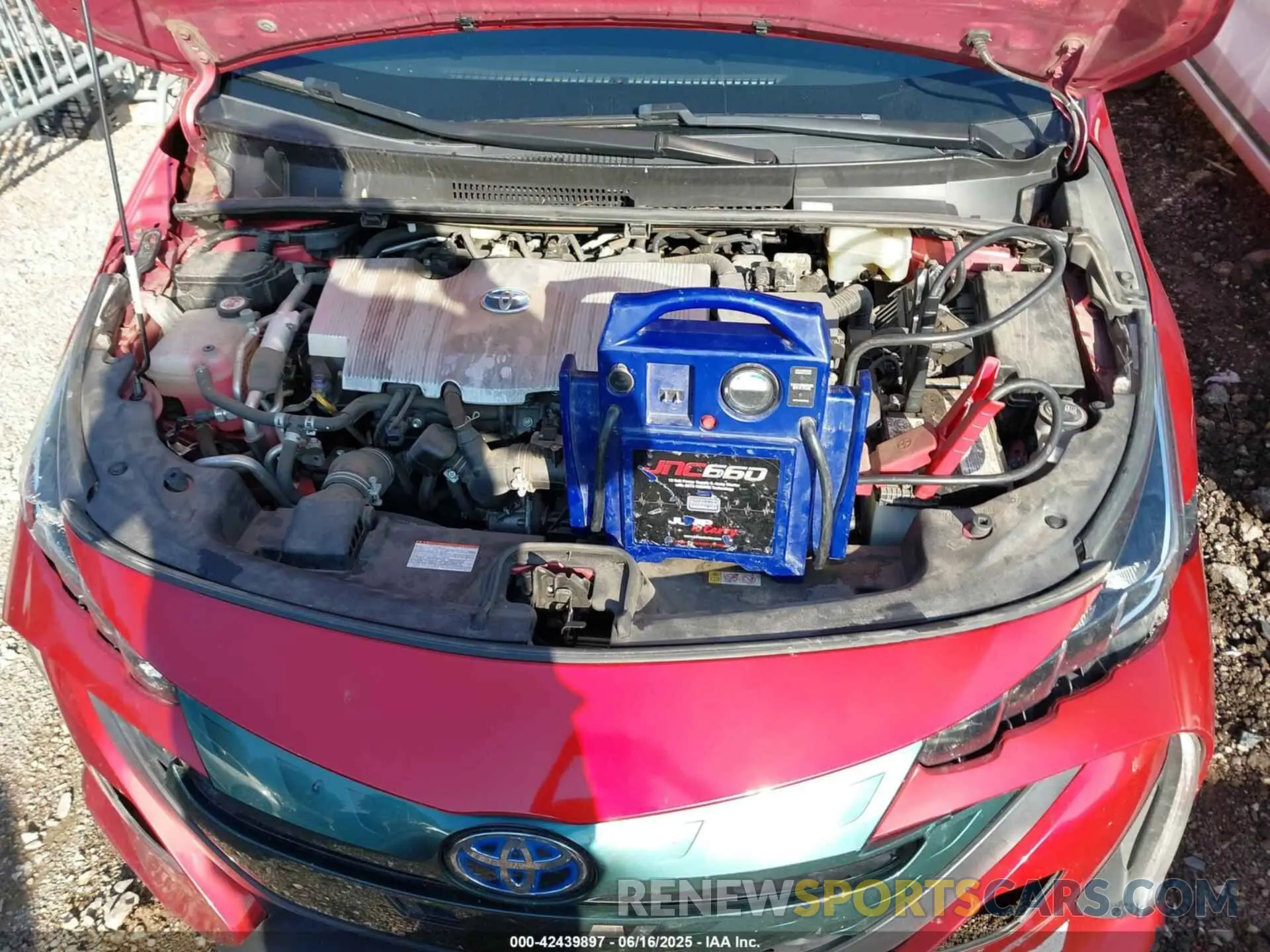 10 Photograph of a damaged car JTDKARFP5K3119341 TOYOTA PRIUS PRIME 2019