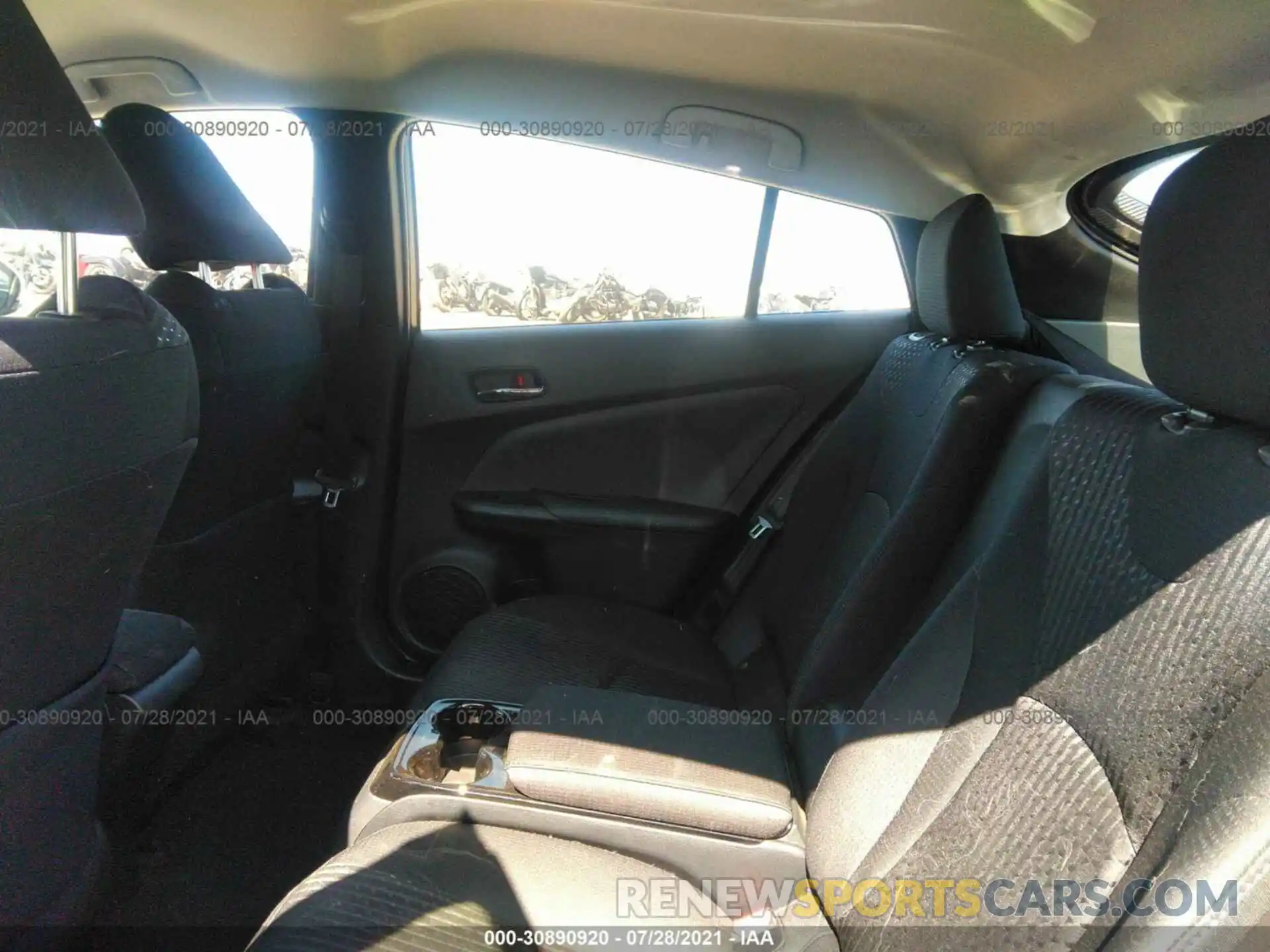 8 Photograph of a damaged car JTDKARFP5K3119422 TOYOTA PRIUS PRIME 2019