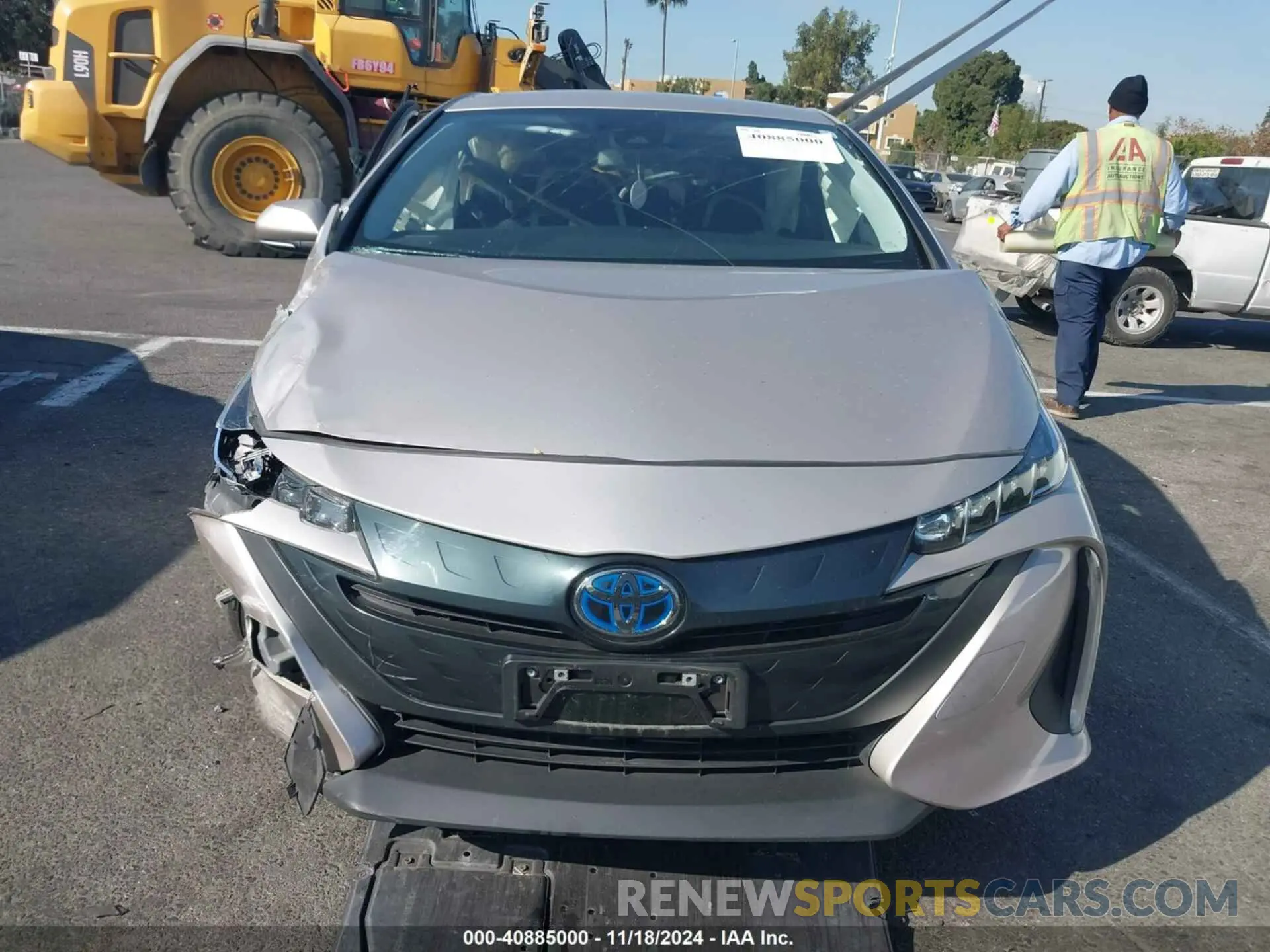 12 Photograph of a damaged car JTDKARFP5K3119842 TOYOTA PRIUS PRIME 2019