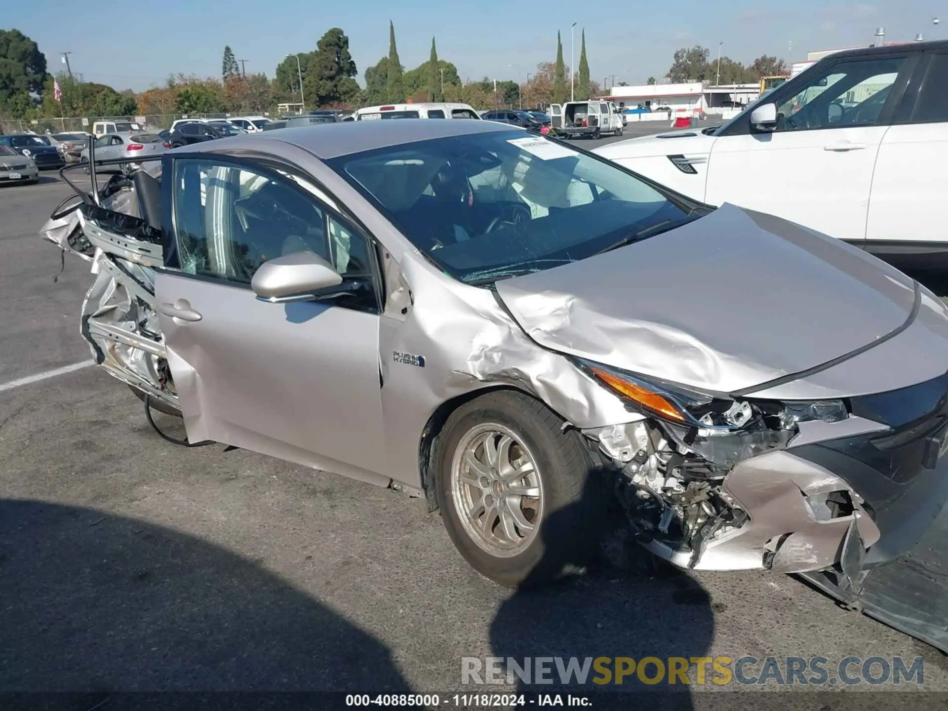 13 Photograph of a damaged car JTDKARFP5K3119842 TOYOTA PRIUS PRIME 2019