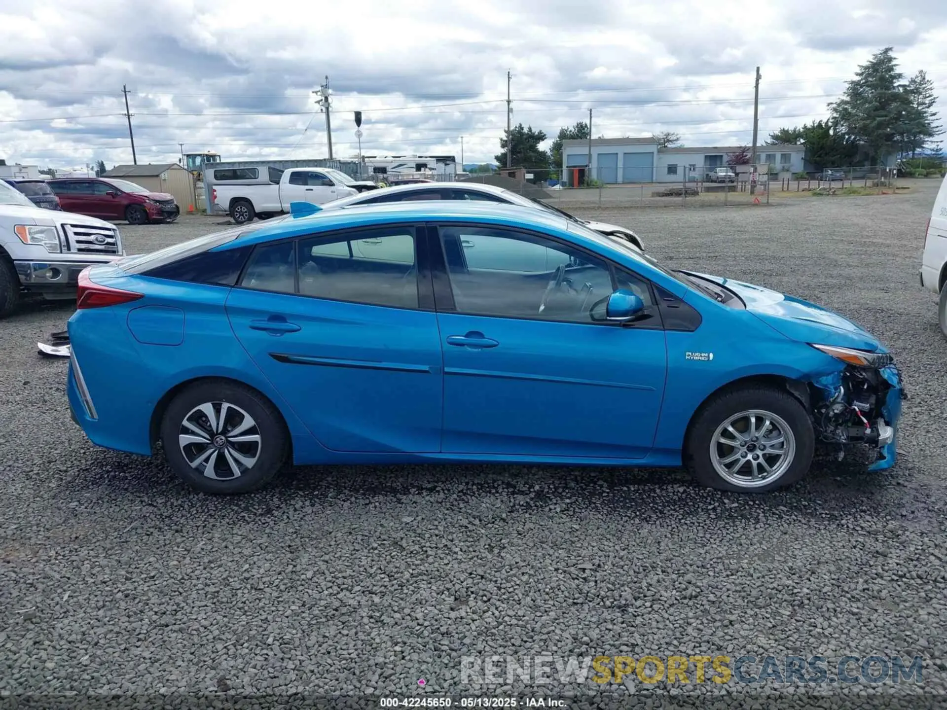 14 Photograph of a damaged car JTDKARFP6K3105819 TOYOTA PRIUS PRIME 2019