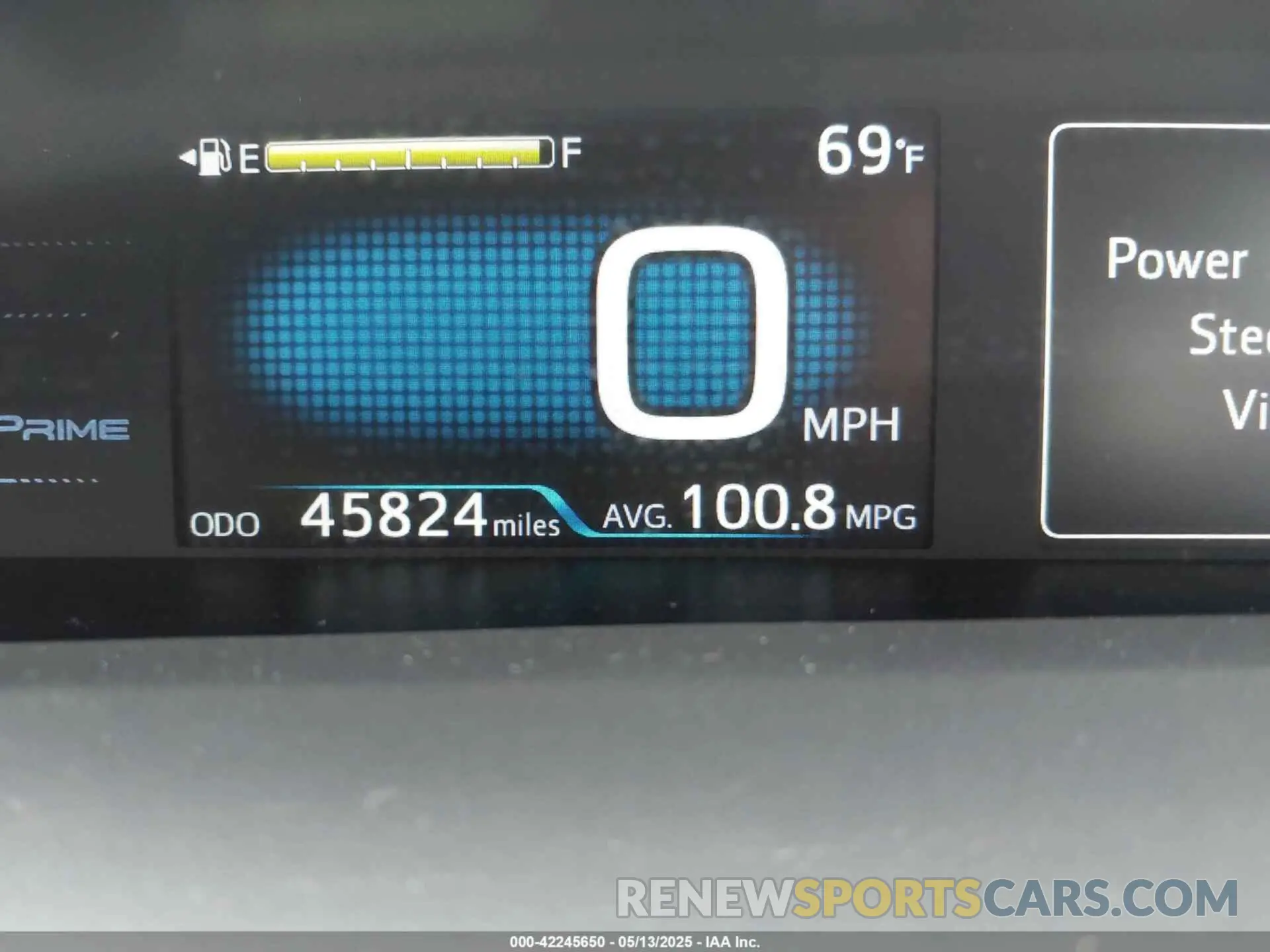 16 Photograph of a damaged car JTDKARFP6K3105819 TOYOTA PRIUS PRIME 2019