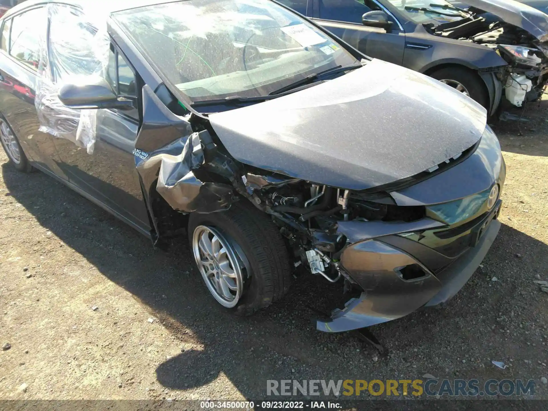 6 Photograph of a damaged car JTDKARFP6K3110809 TOYOTA PRIUS PRIME 2019