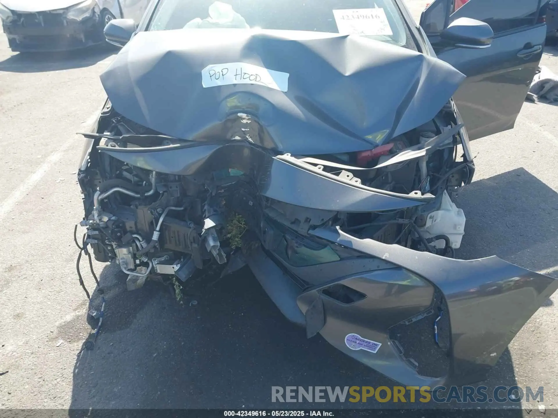 6 Photograph of a damaged car JTDKARFP6K3117243 TOYOTA PRIUS PRIME 2019