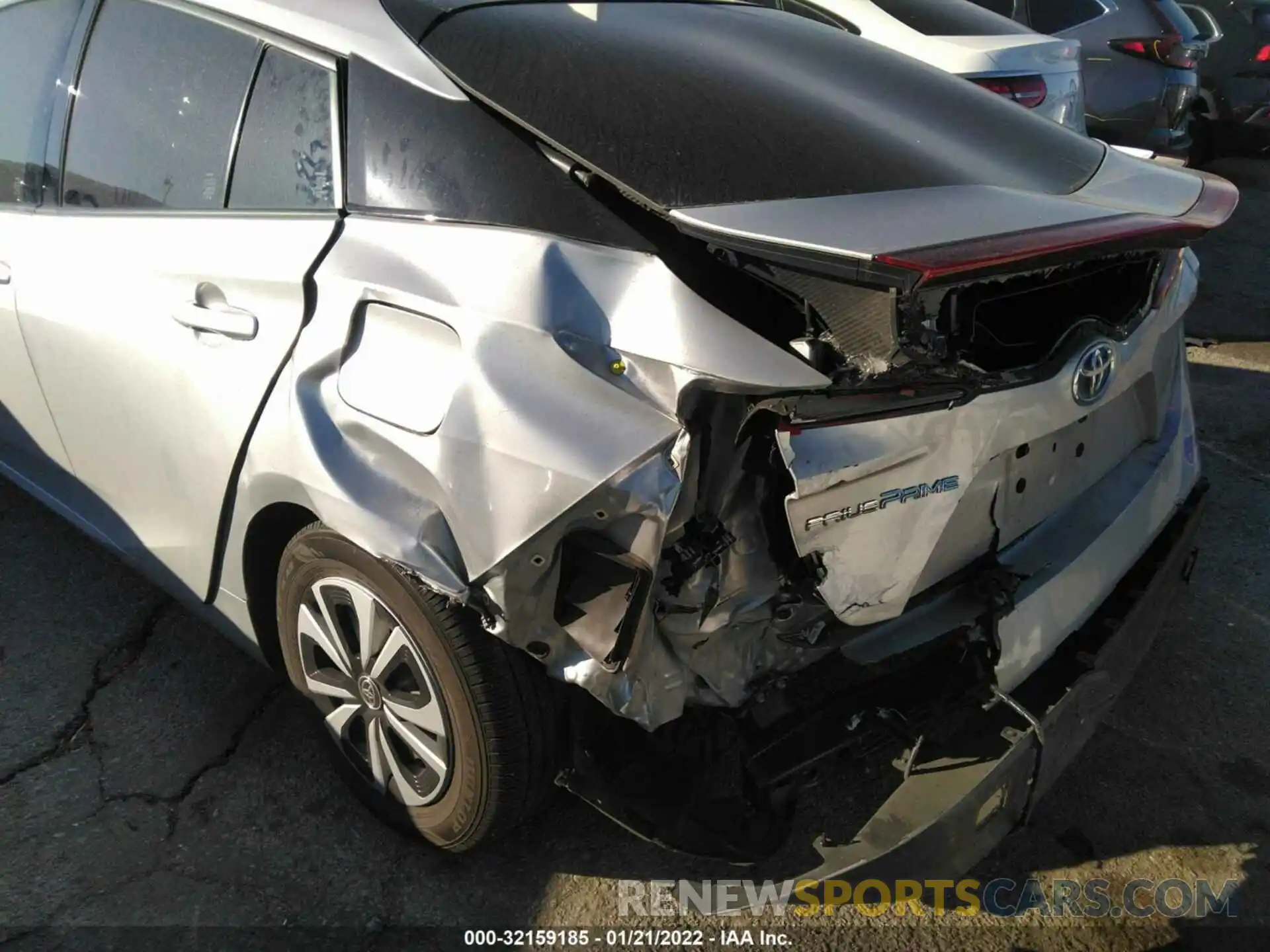 5 Photograph of a damaged car JTDKARFP6K3118988 TOYOTA PRIUS PRIME 2019