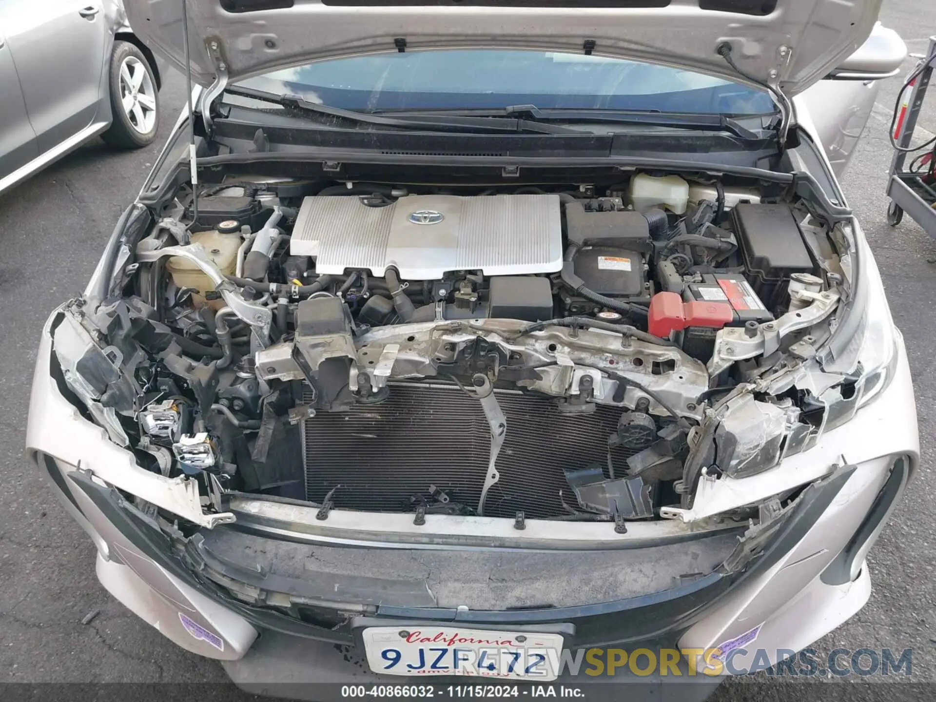 10 Photograph of a damaged car JTDKARFP7K3116232 TOYOTA PRIUS PRIME 2019