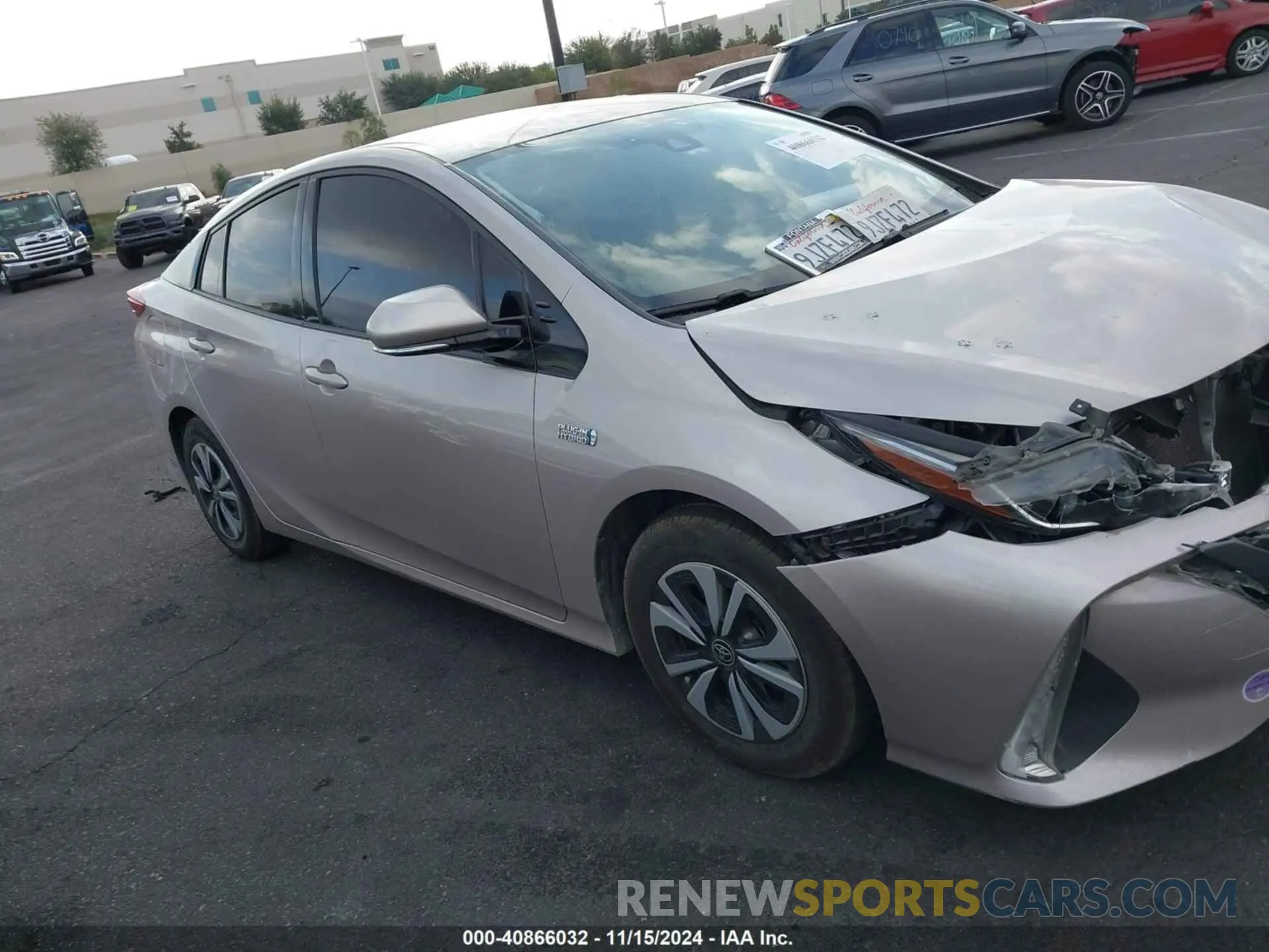 13 Photograph of a damaged car JTDKARFP7K3116232 TOYOTA PRIUS PRIME 2019