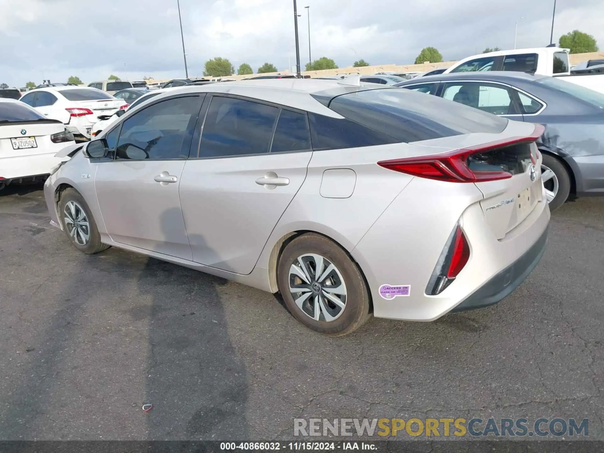 14 Photograph of a damaged car JTDKARFP7K3116232 TOYOTA PRIUS PRIME 2019