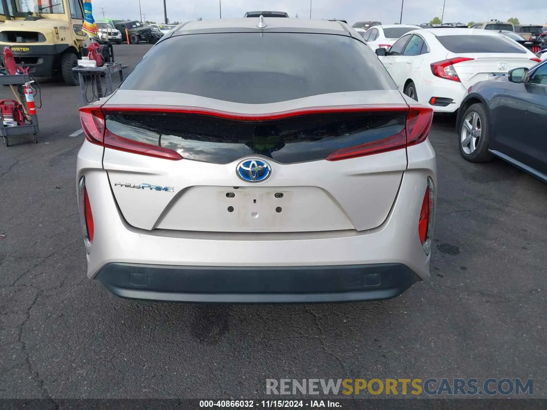 16 Photograph of a damaged car JTDKARFP7K3116232 TOYOTA PRIUS PRIME 2019