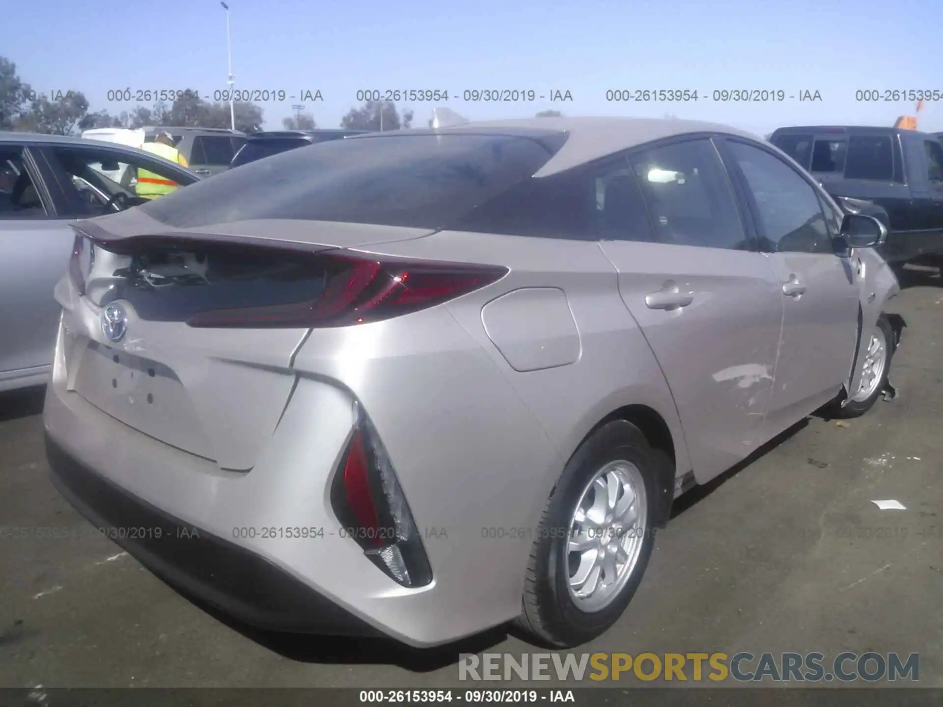 4 Photograph of a damaged car JTDKARFP8K3116725 TOYOTA PRIUS PRIME 2019