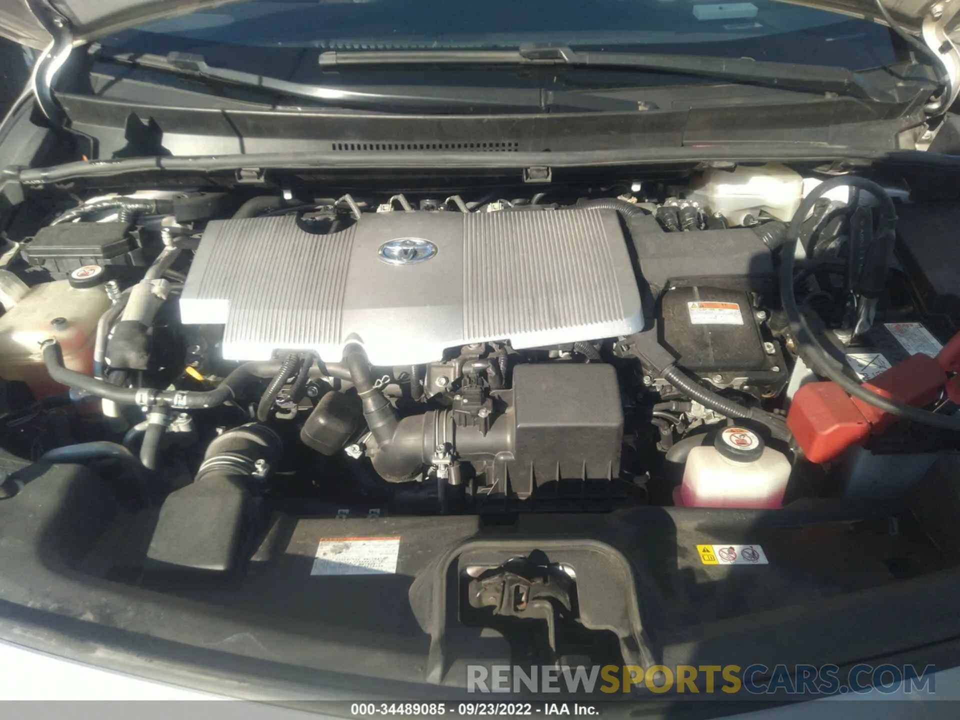 10 Photograph of a damaged car JTDKARFP9K3108312 TOYOTA PRIUS PRIME 2019