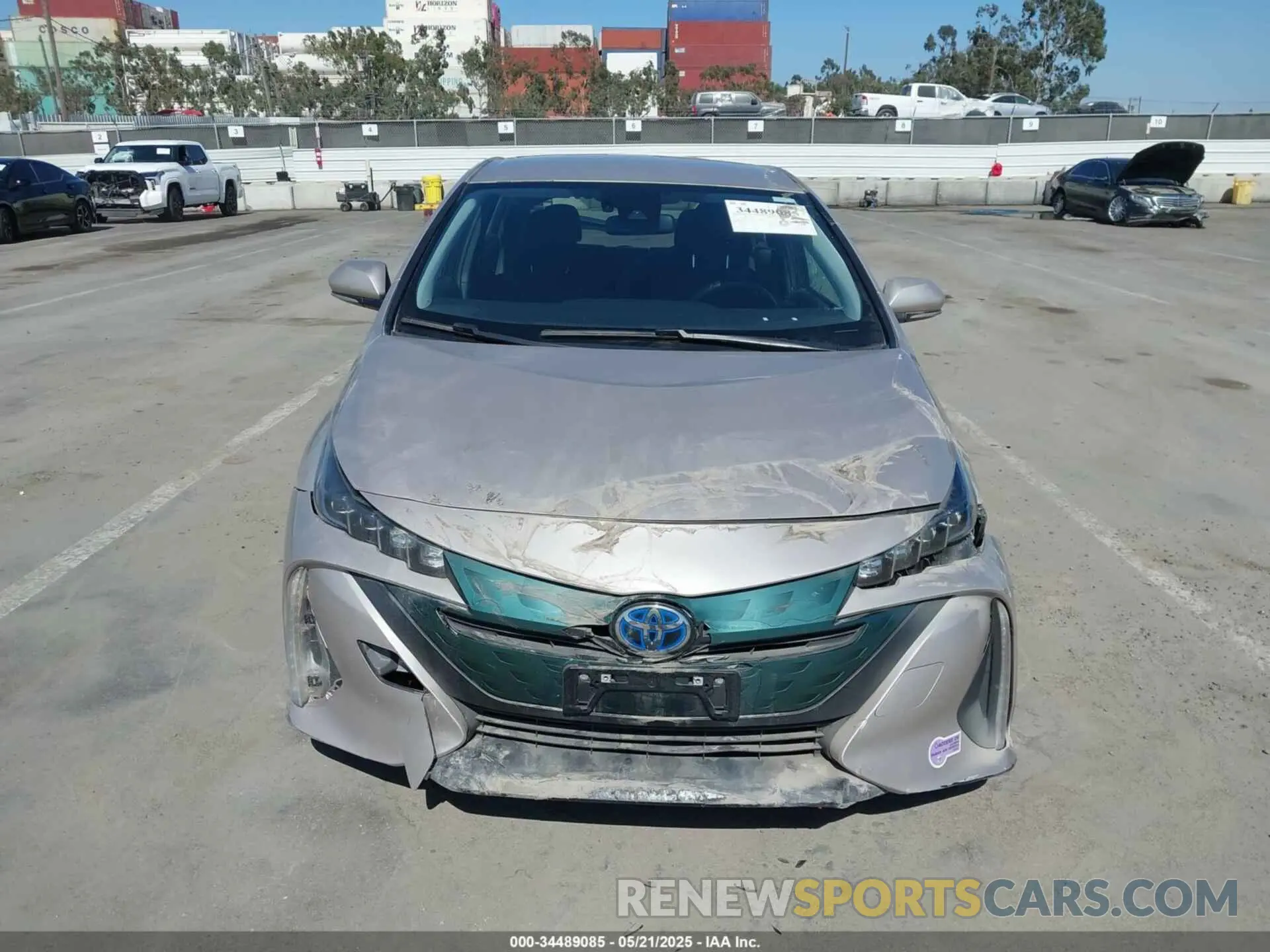 12 Photograph of a damaged car JTDKARFP9K3108312 TOYOTA PRIUS PRIME 2019
