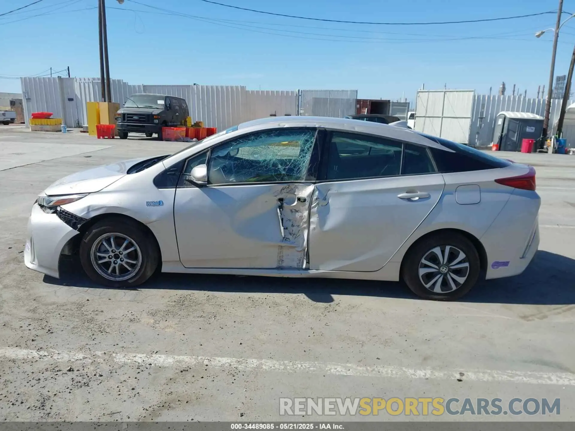 14 Photograph of a damaged car JTDKARFP9K3108312 TOYOTA PRIUS PRIME 2019
