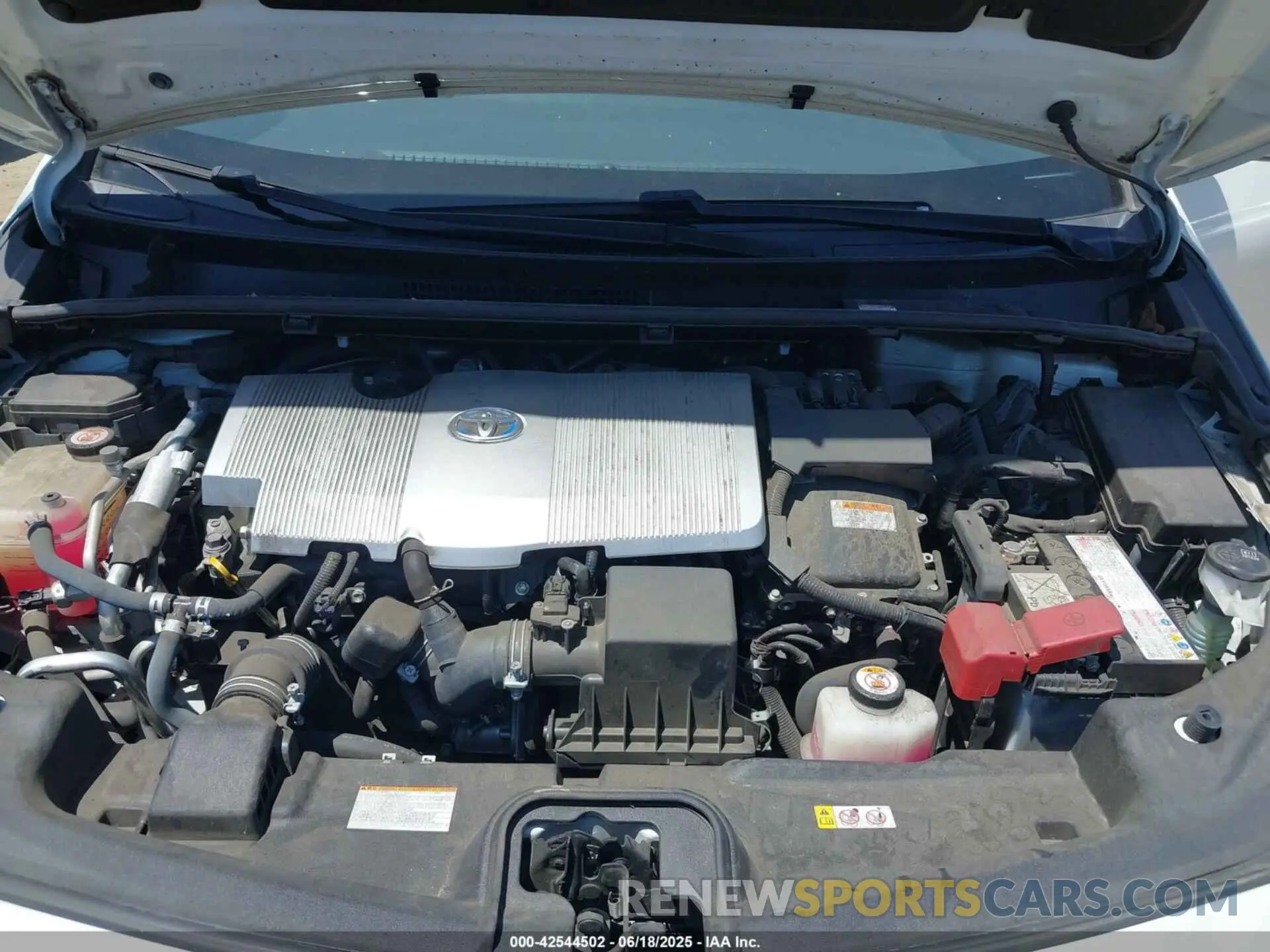 10 Photograph of a damaged car JTDKARFP9K3109945 TOYOTA PRIUS PRIME 2019