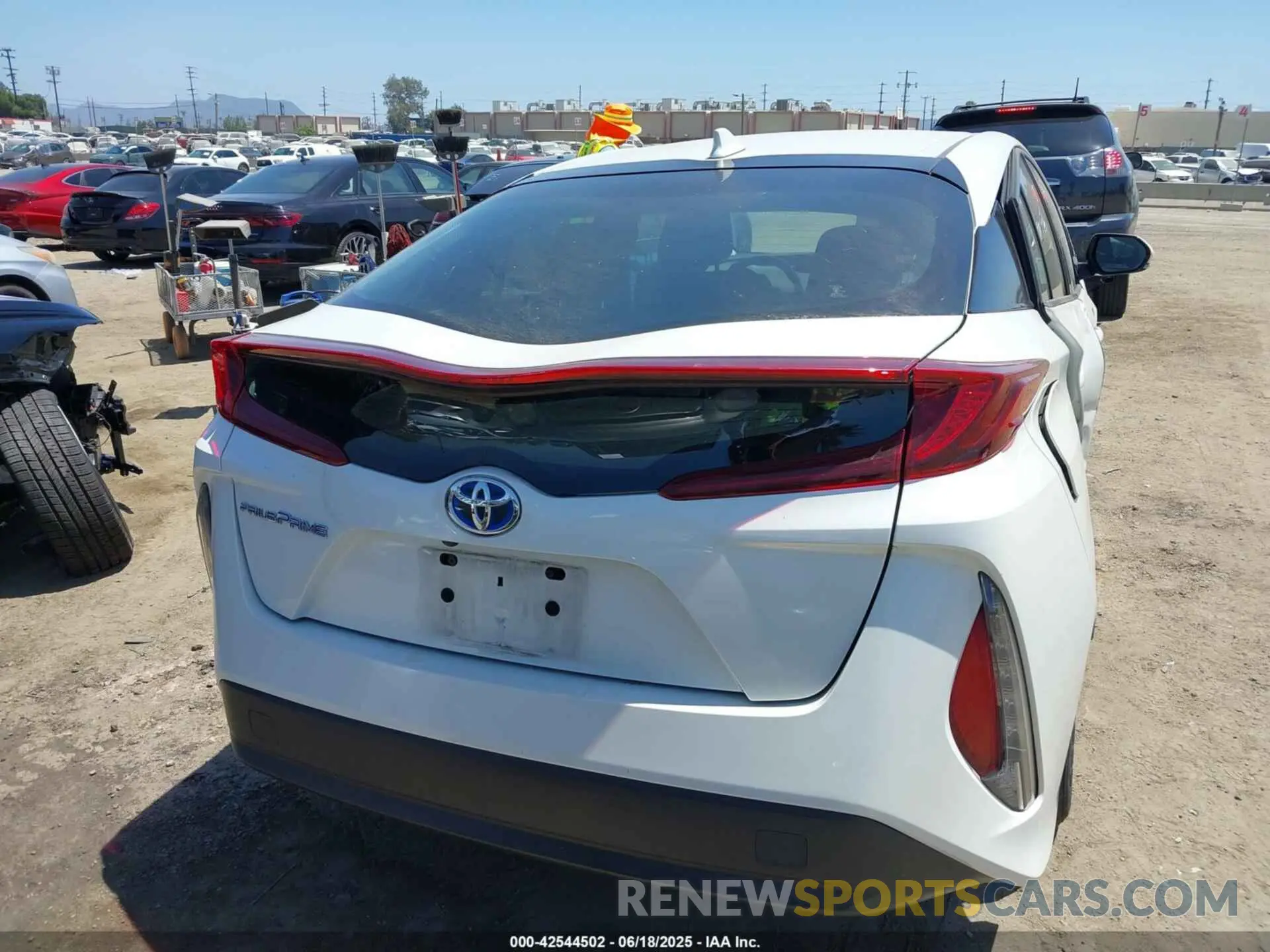 16 Photograph of a damaged car JTDKARFP9K3109945 TOYOTA PRIUS PRIME 2019