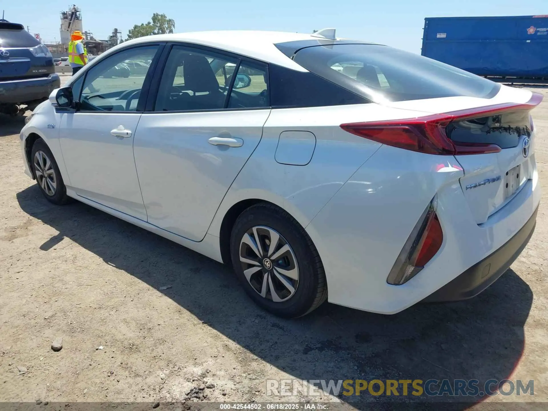 3 Photograph of a damaged car JTDKARFP9K3109945 TOYOTA PRIUS PRIME 2019