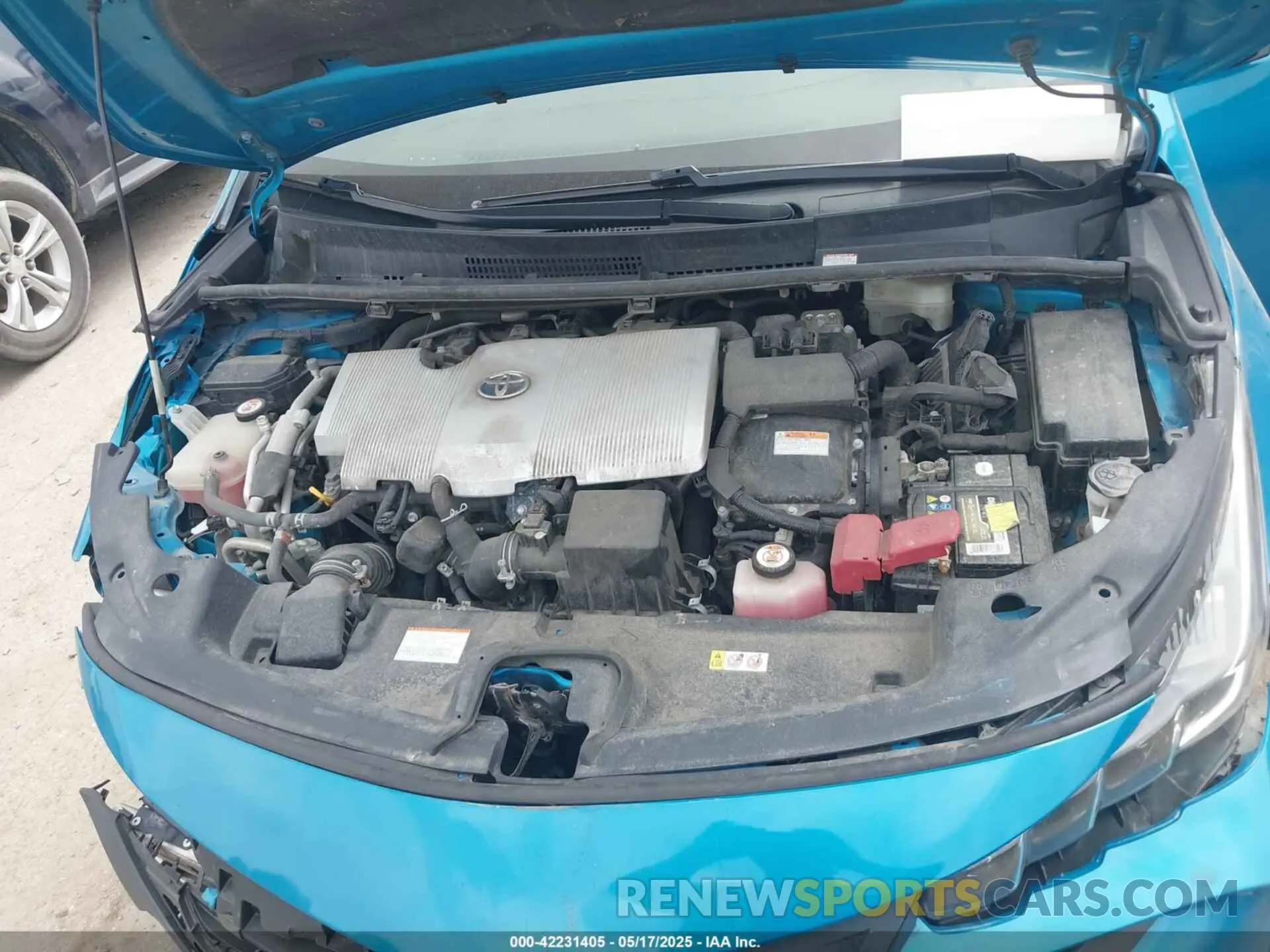 10 Photograph of a damaged car JTDKARFP9K3113543 TOYOTA PRIUS PRIME 2019