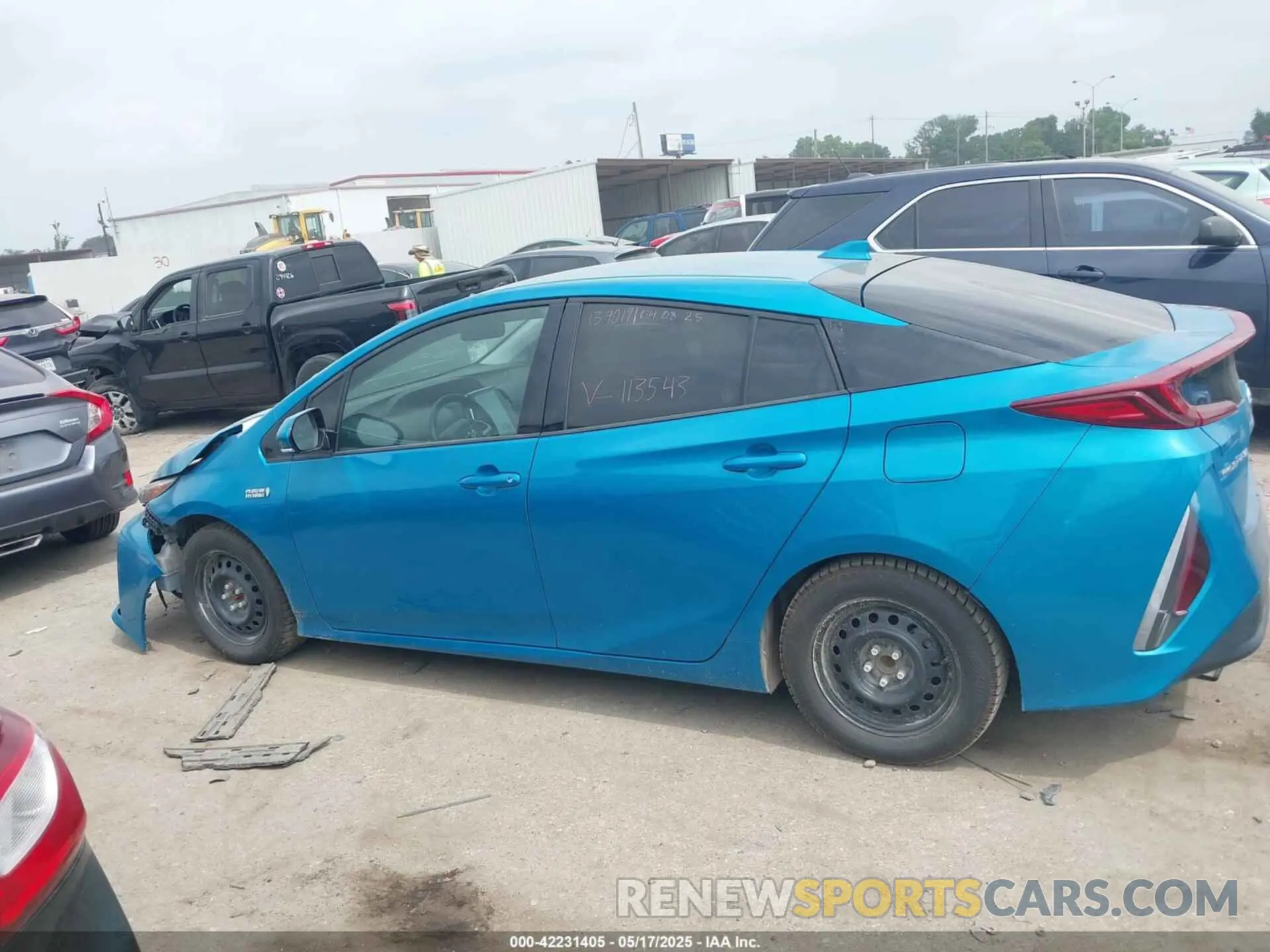 14 Photograph of a damaged car JTDKARFP9K3113543 TOYOTA PRIUS PRIME 2019