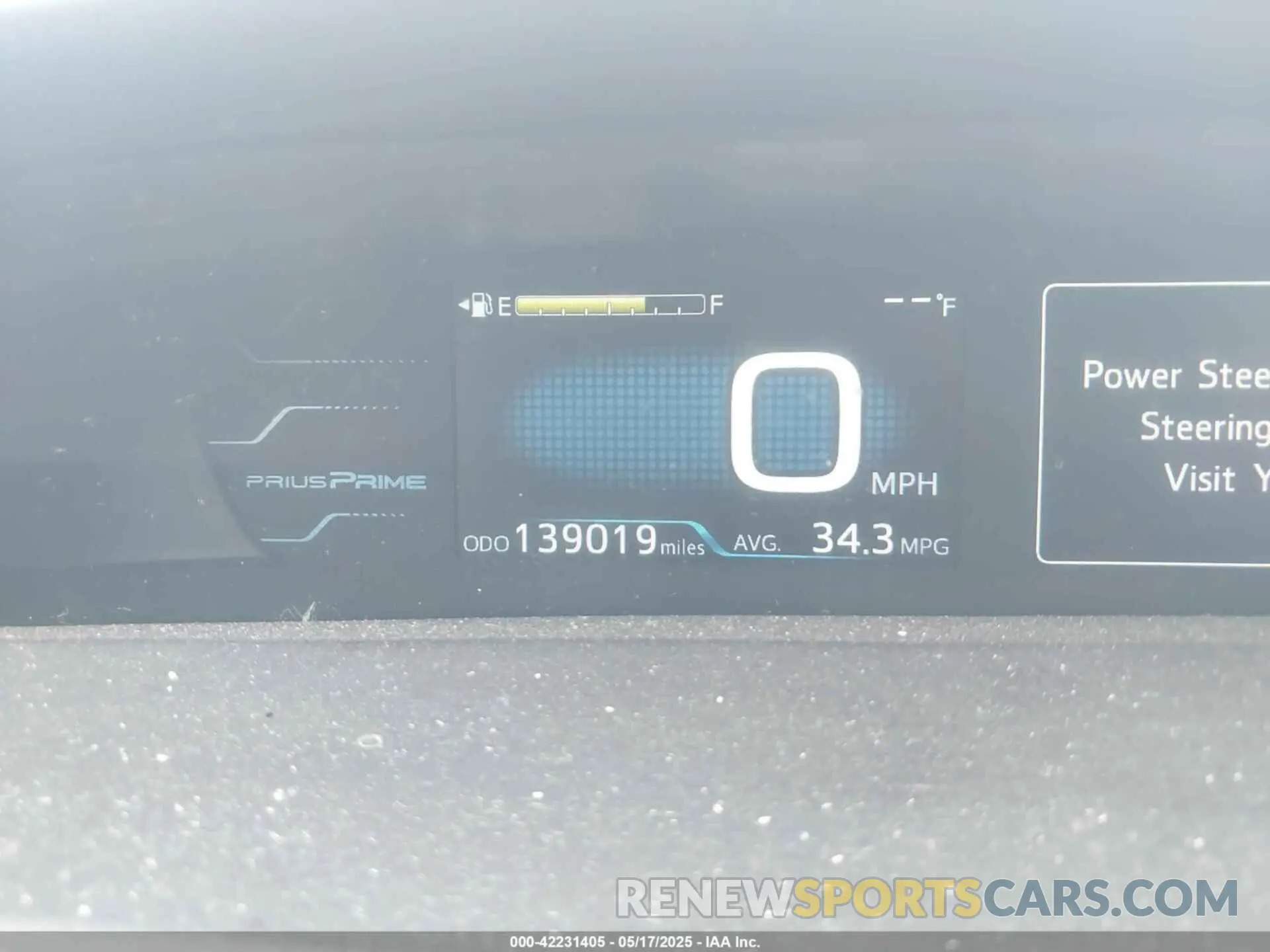 15 Photograph of a damaged car JTDKARFP9K3113543 TOYOTA PRIUS PRIME 2019