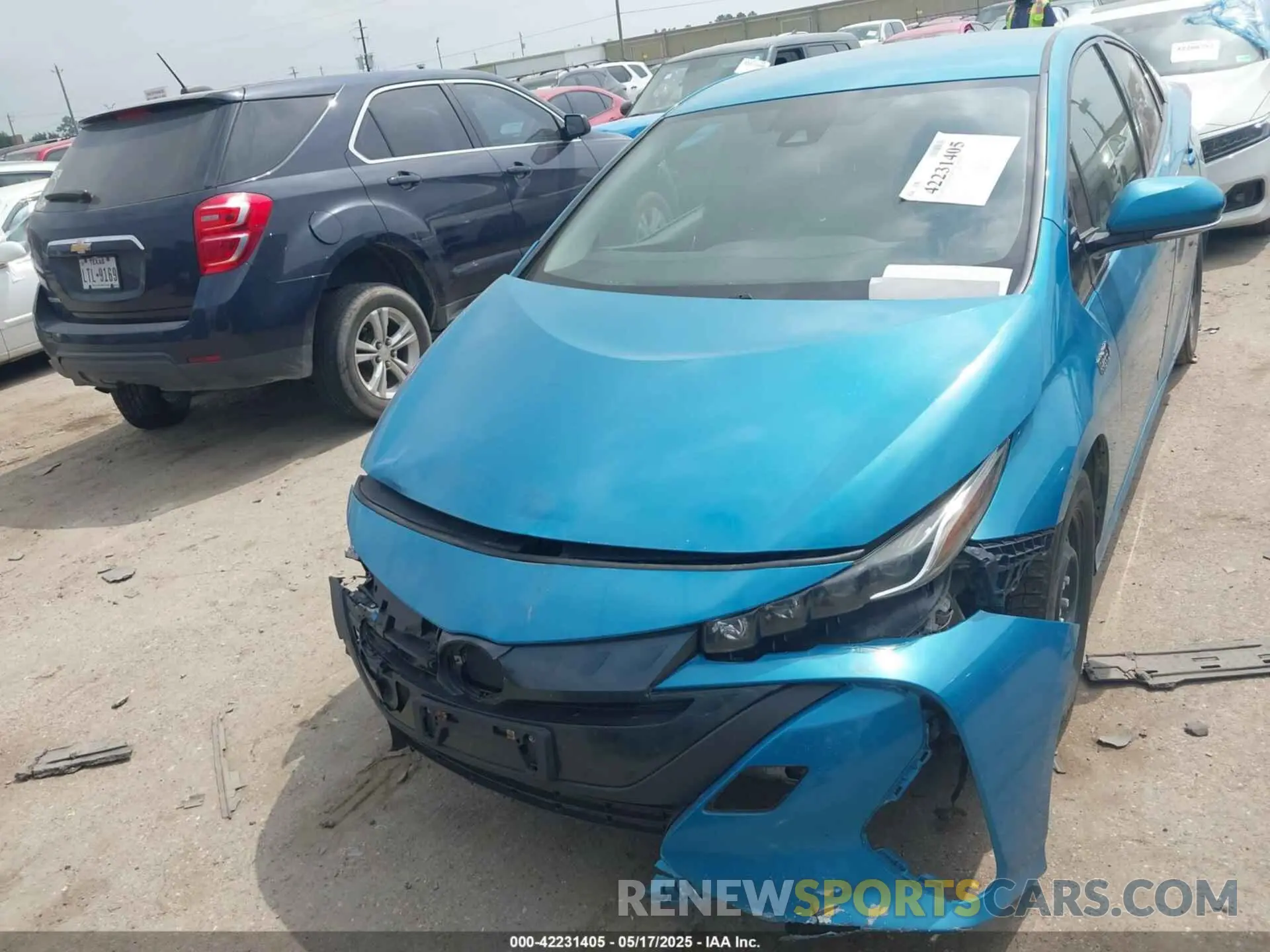 6 Photograph of a damaged car JTDKARFP9K3113543 TOYOTA PRIUS PRIME 2019