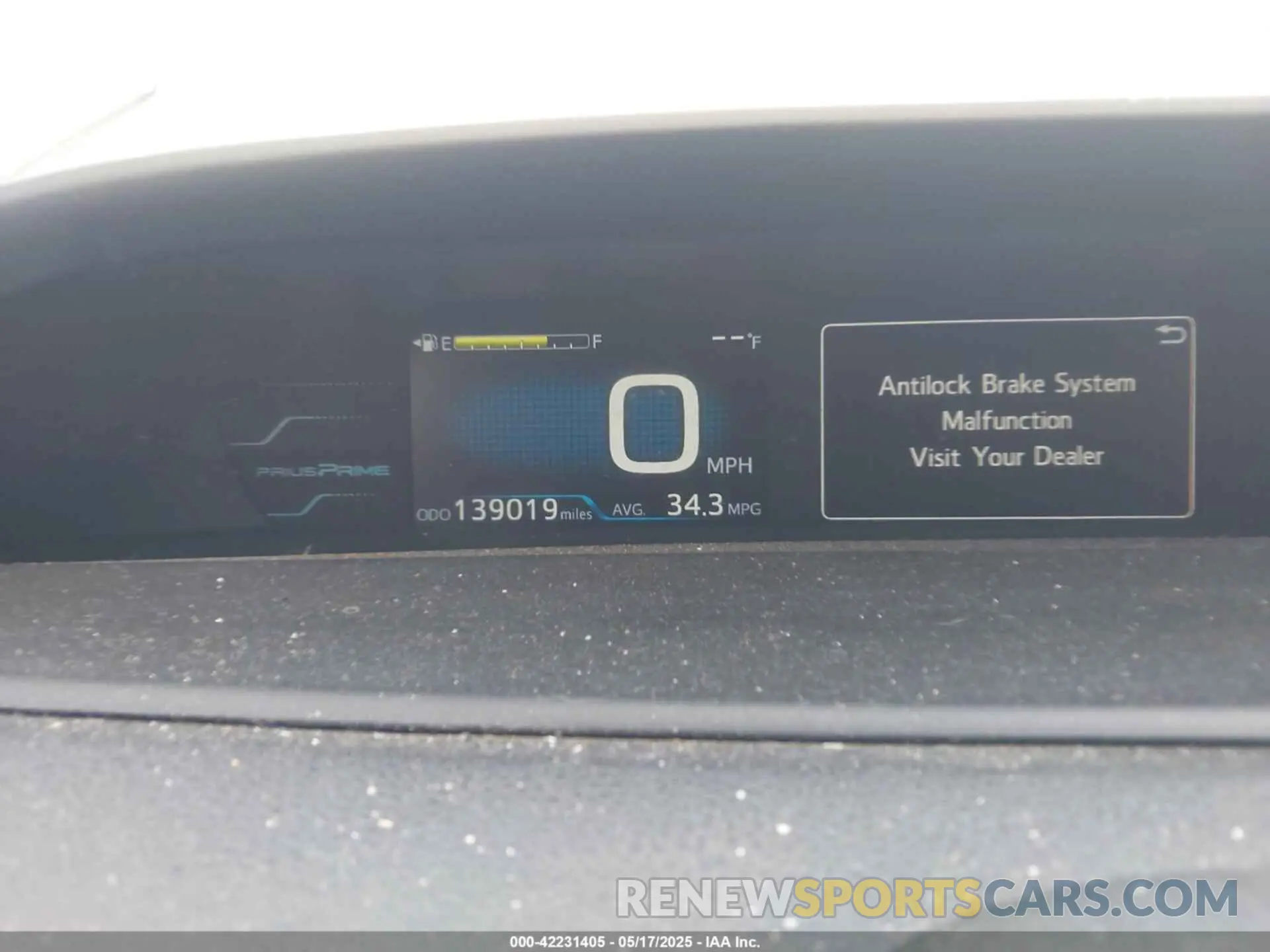 7 Photograph of a damaged car JTDKARFP9K3113543 TOYOTA PRIUS PRIME 2019