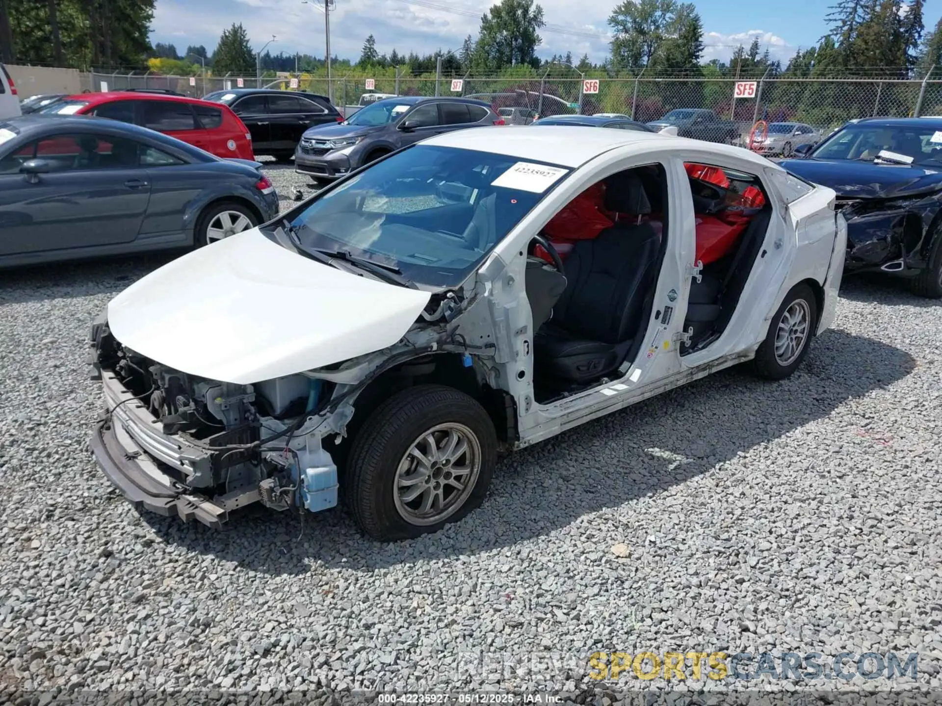 2 Photograph of a damaged car JTDKARFP0L3157688 TOYOTA PRIUS PRIME 2020