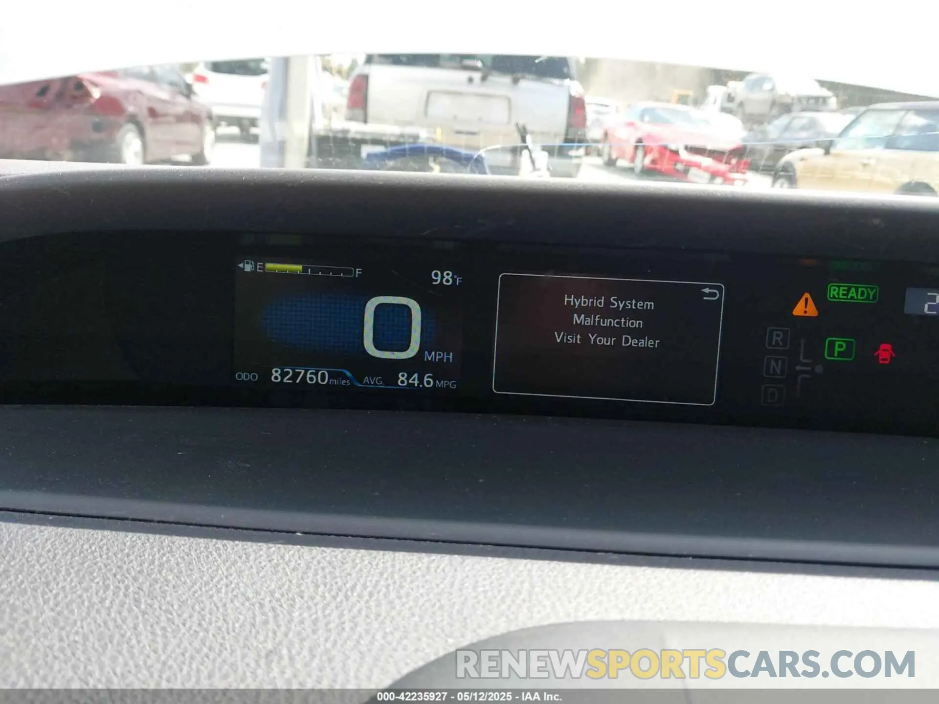 7 Photograph of a damaged car JTDKARFP0L3157688 TOYOTA PRIUS PRIME 2020