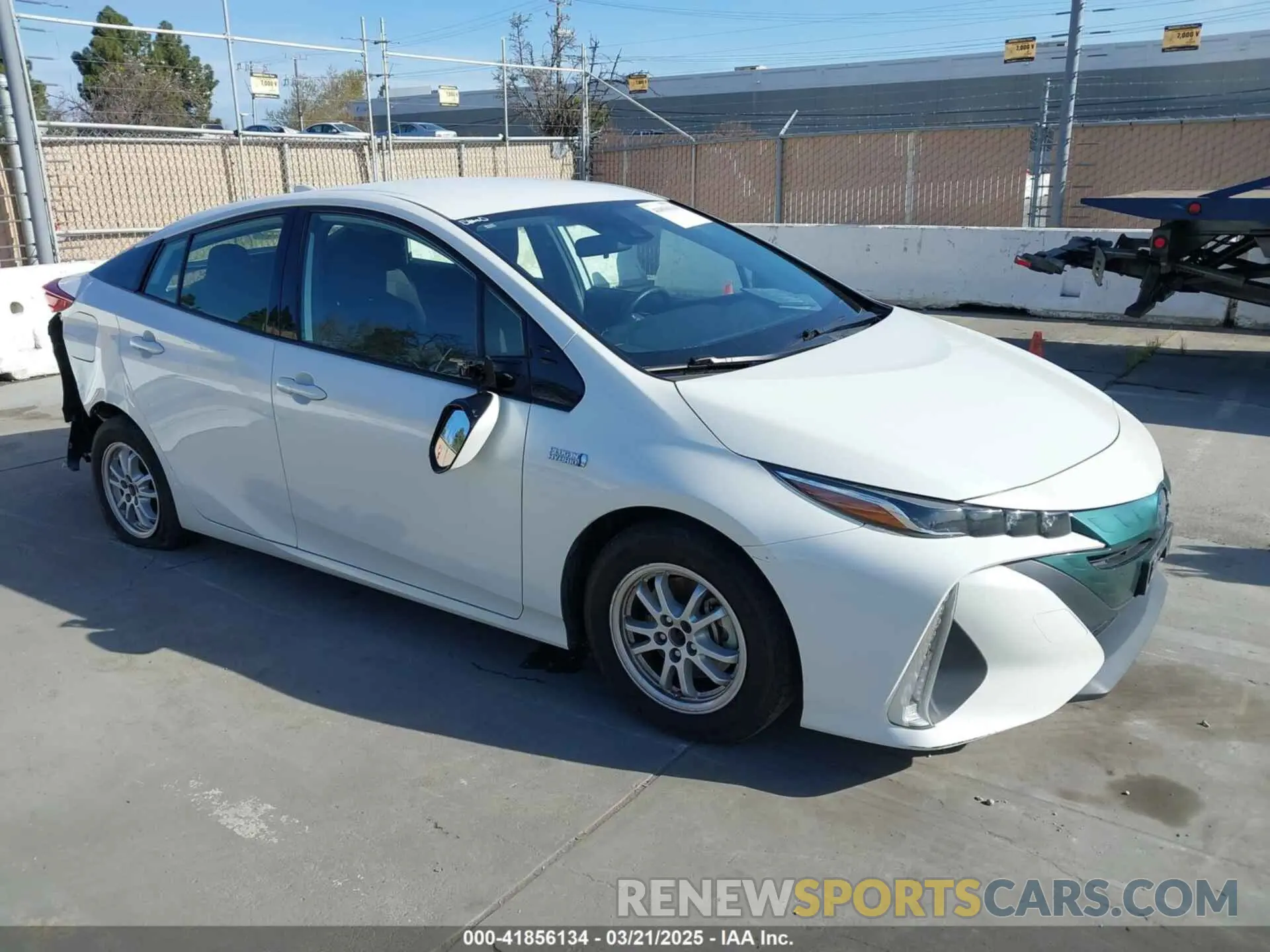 1 Photograph of a damaged car JTDKARFP1L3124814 TOYOTA PRIUS PRIME 2020