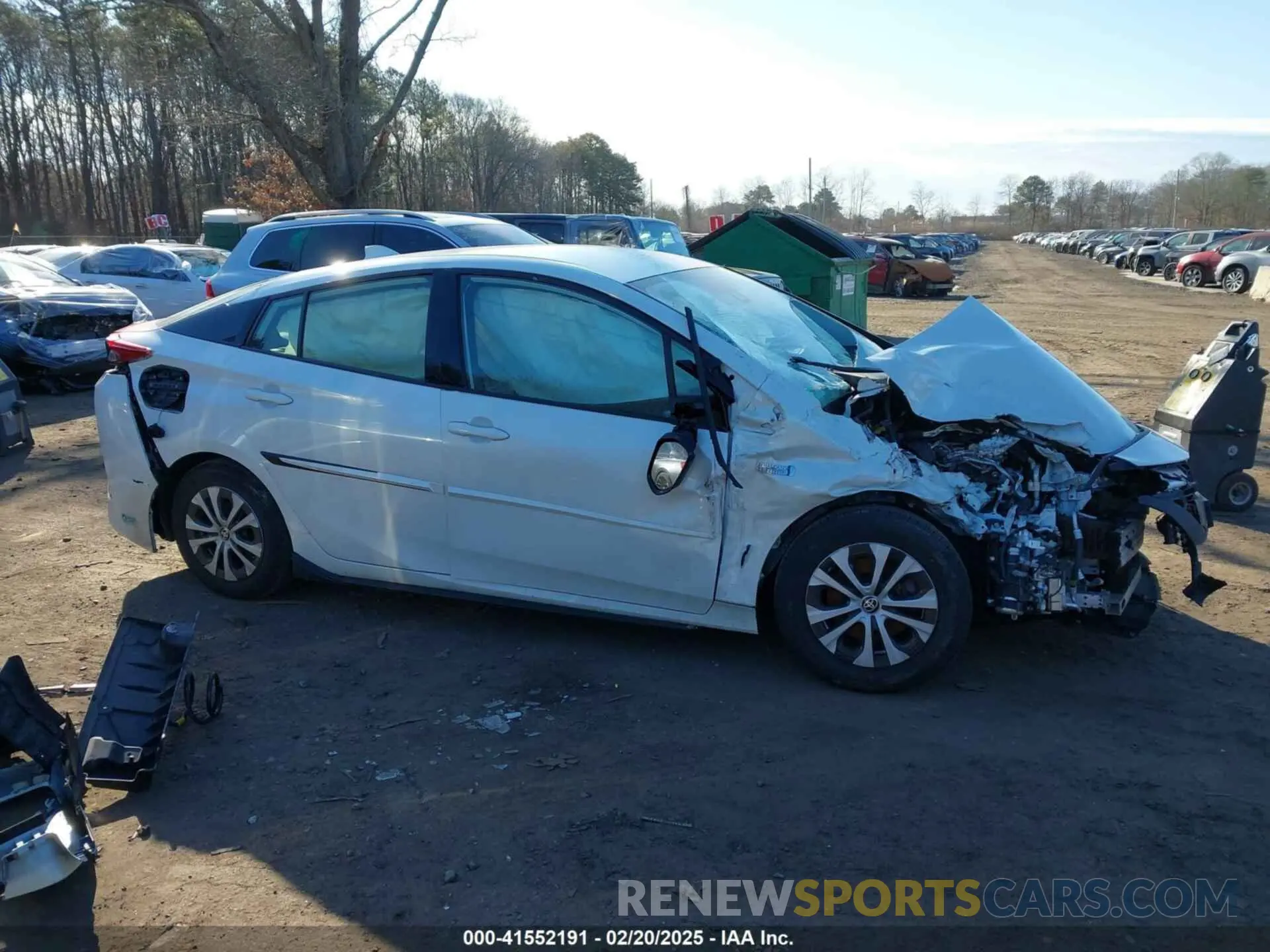 13 Photograph of a damaged car JTDKARFP1L3127406 TOYOTA PRIUS PRIME 2020