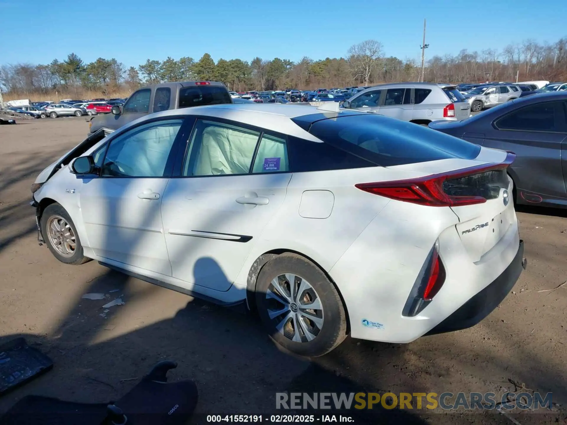 14 Photograph of a damaged car JTDKARFP1L3127406 TOYOTA PRIUS PRIME 2020