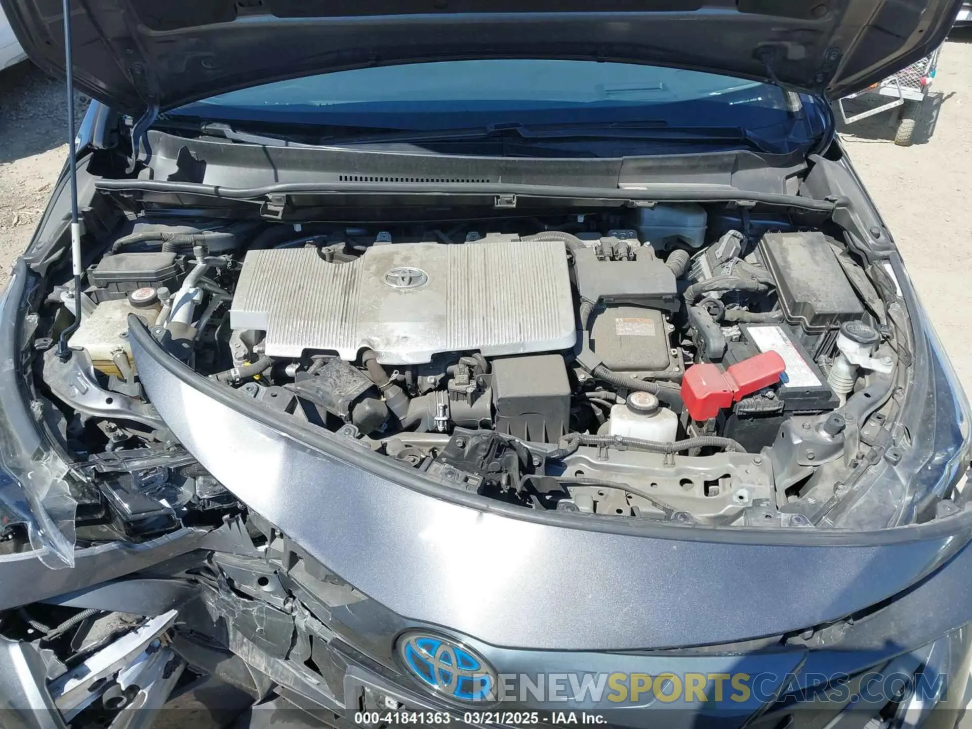 10 Photograph of a damaged car JTDKARFP1L3145839 TOYOTA PRIUS PRIME 2020
