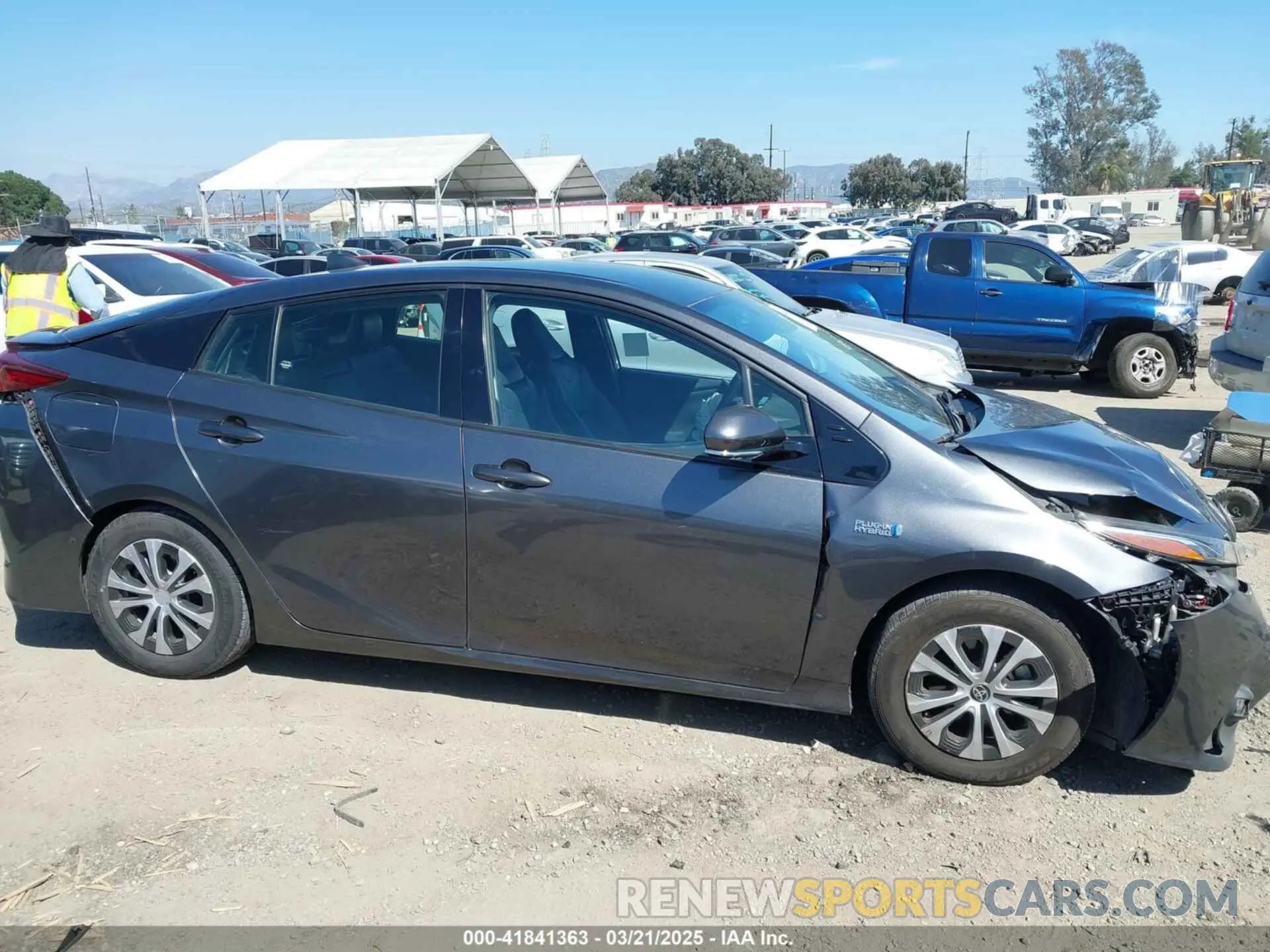 13 Photograph of a damaged car JTDKARFP1L3145839 TOYOTA PRIUS PRIME 2020