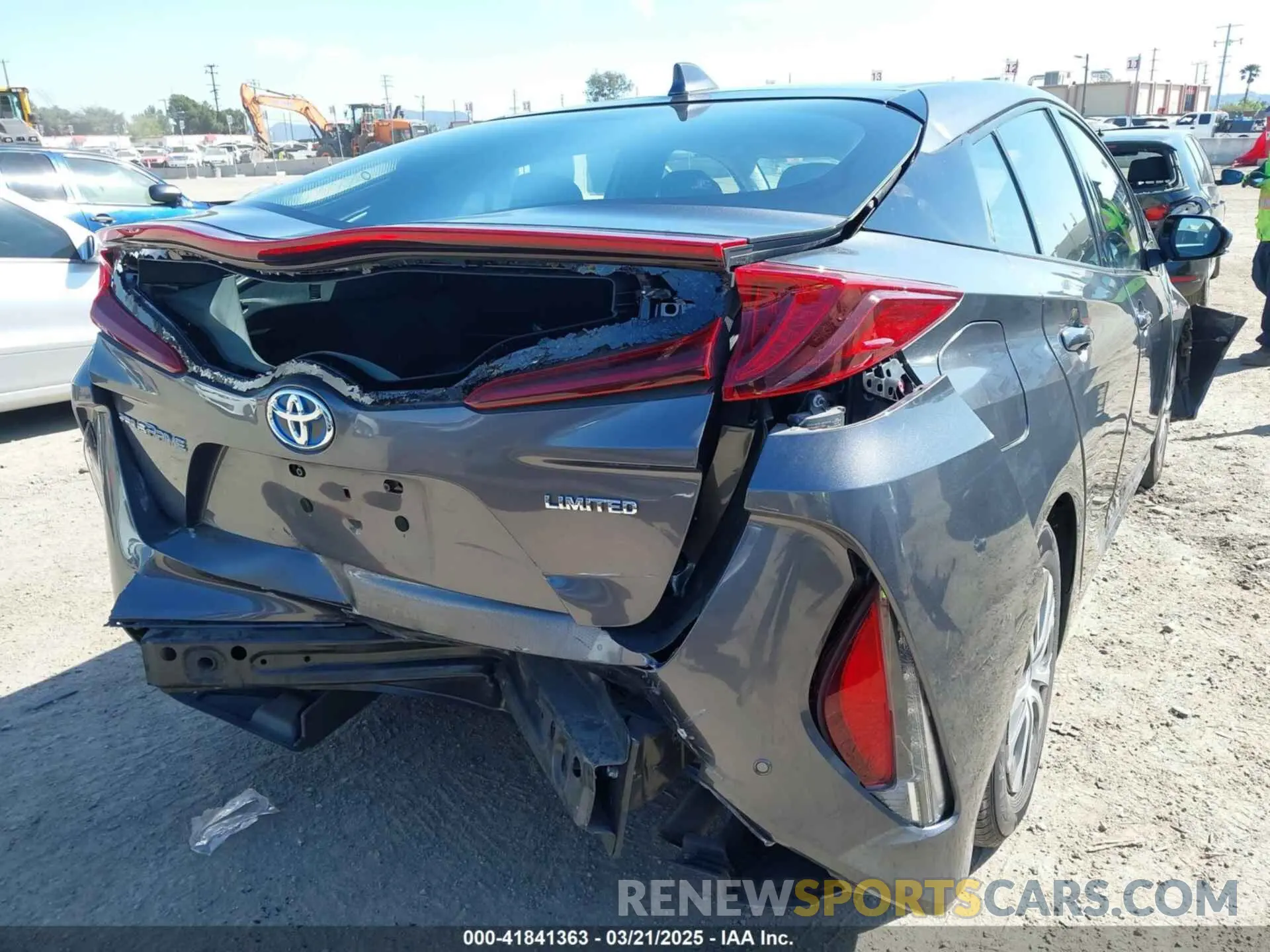 17 Photograph of a damaged car JTDKARFP1L3145839 TOYOTA PRIUS PRIME 2020