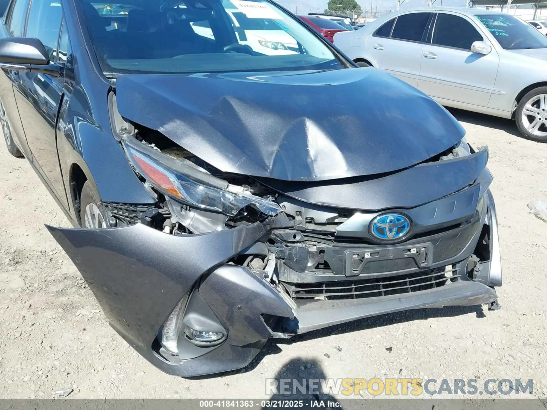 6 Photograph of a damaged car JTDKARFP1L3145839 TOYOTA PRIUS PRIME 2020