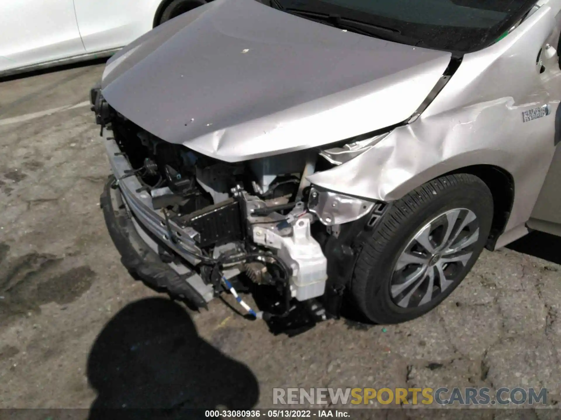 6 Photograph of a damaged car JTDKARFP1L3154427 TOYOTA PRIUS PRIME 2020